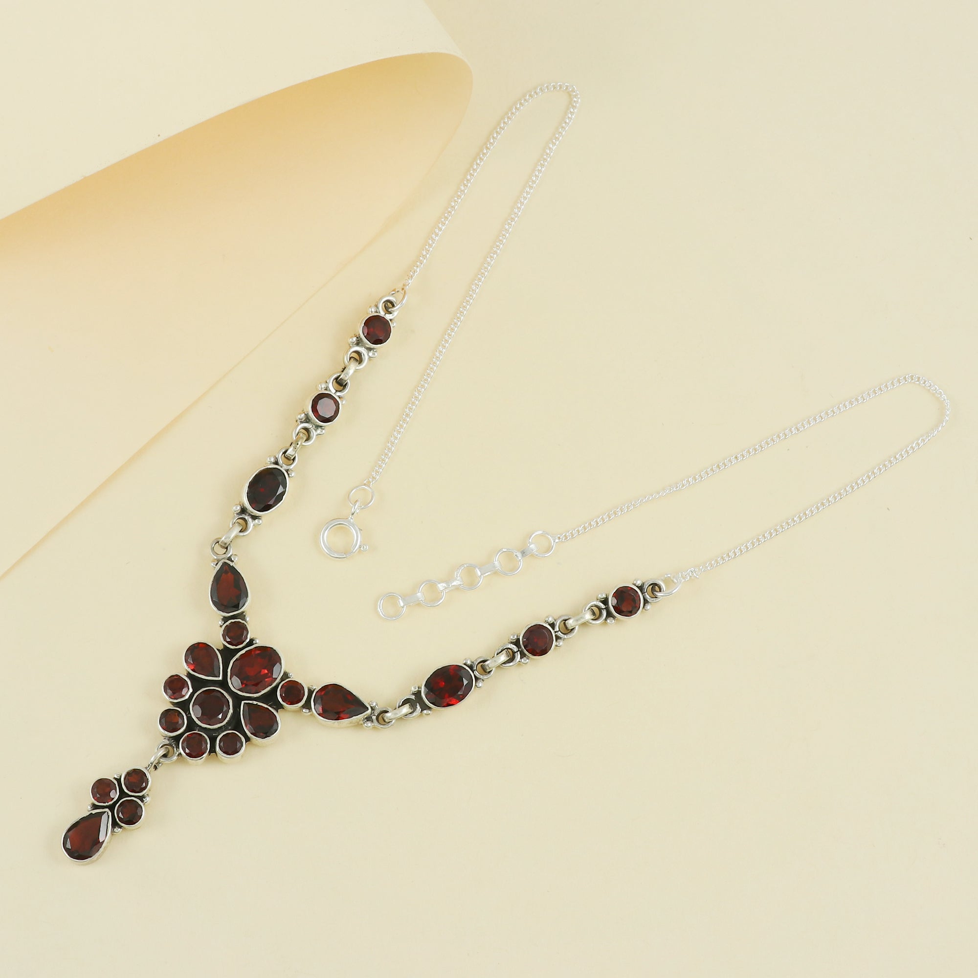 Natural Sterling Silver 925 Necklace