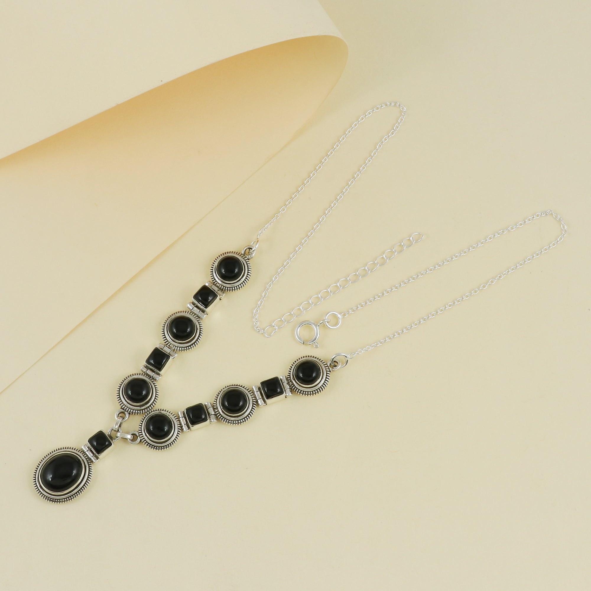 Natural Sterling Silver 925 Necklace
