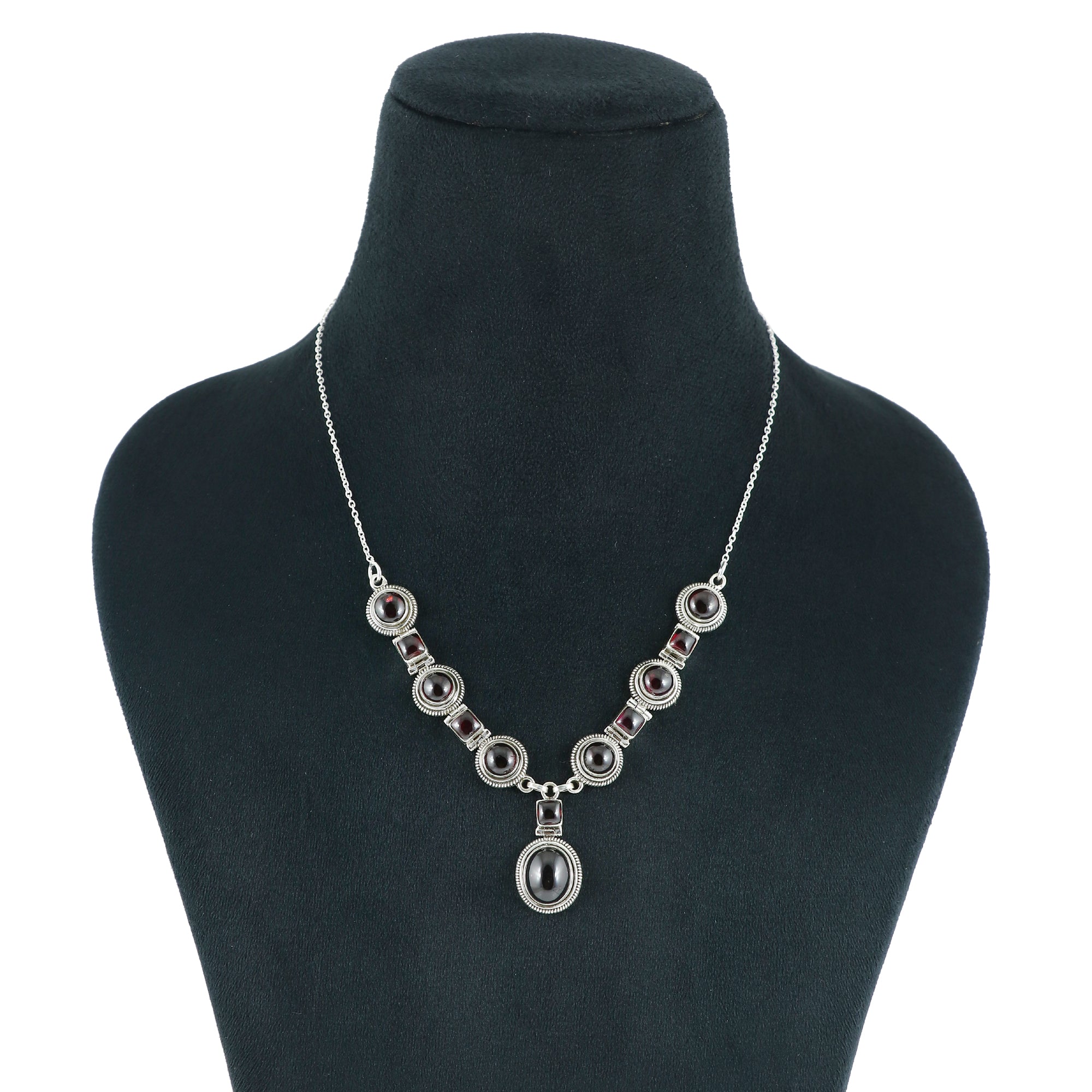 Natural Sterling Silver 925 Necklace