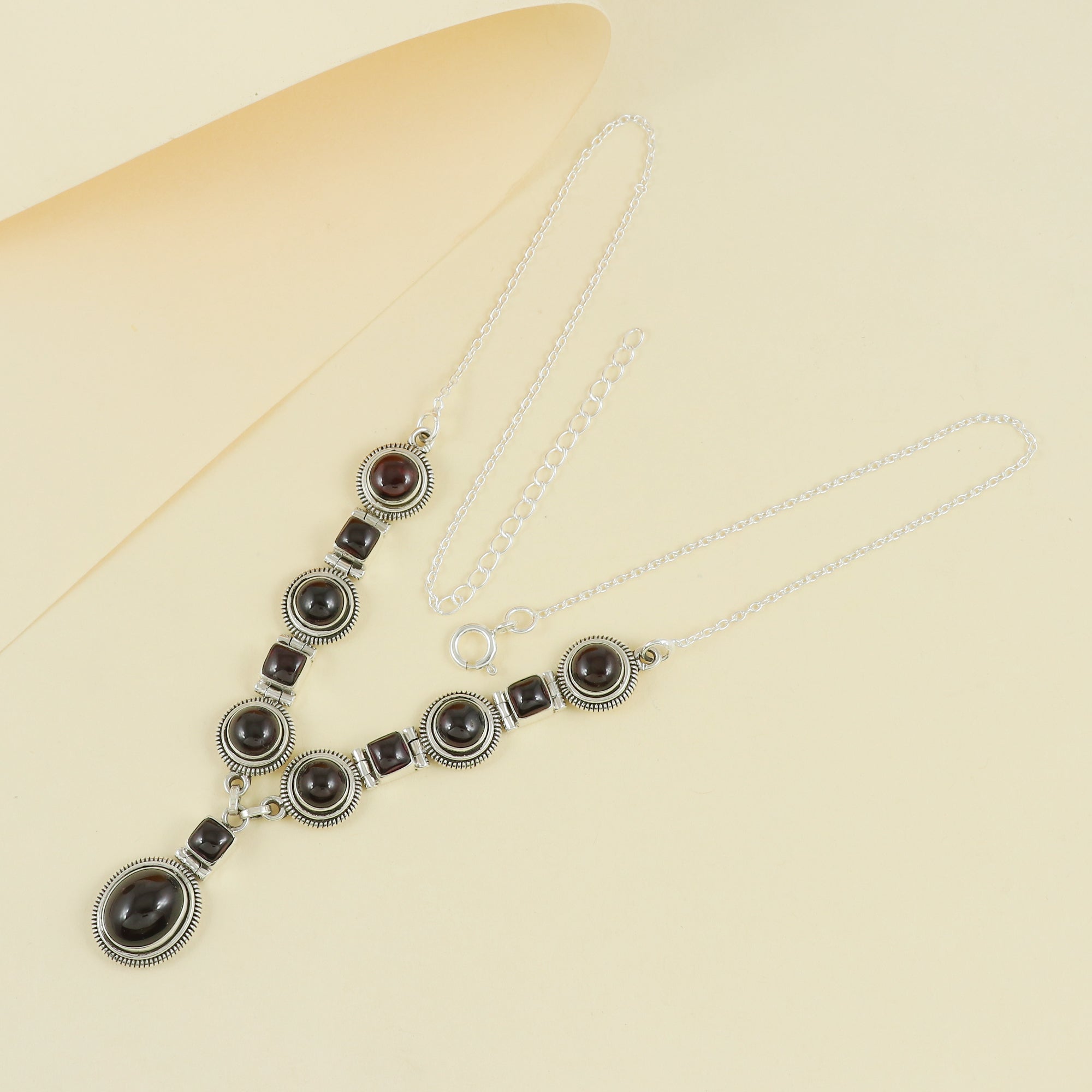 Natural Sterling Silver 925 Necklace