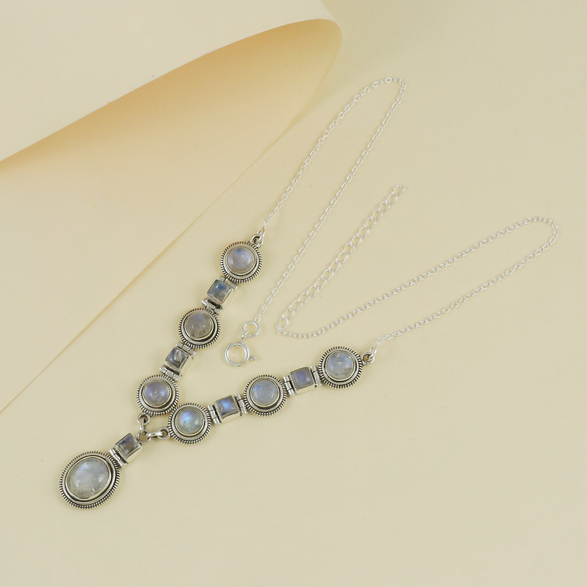 Natural Sterling Silver 925 Necklace