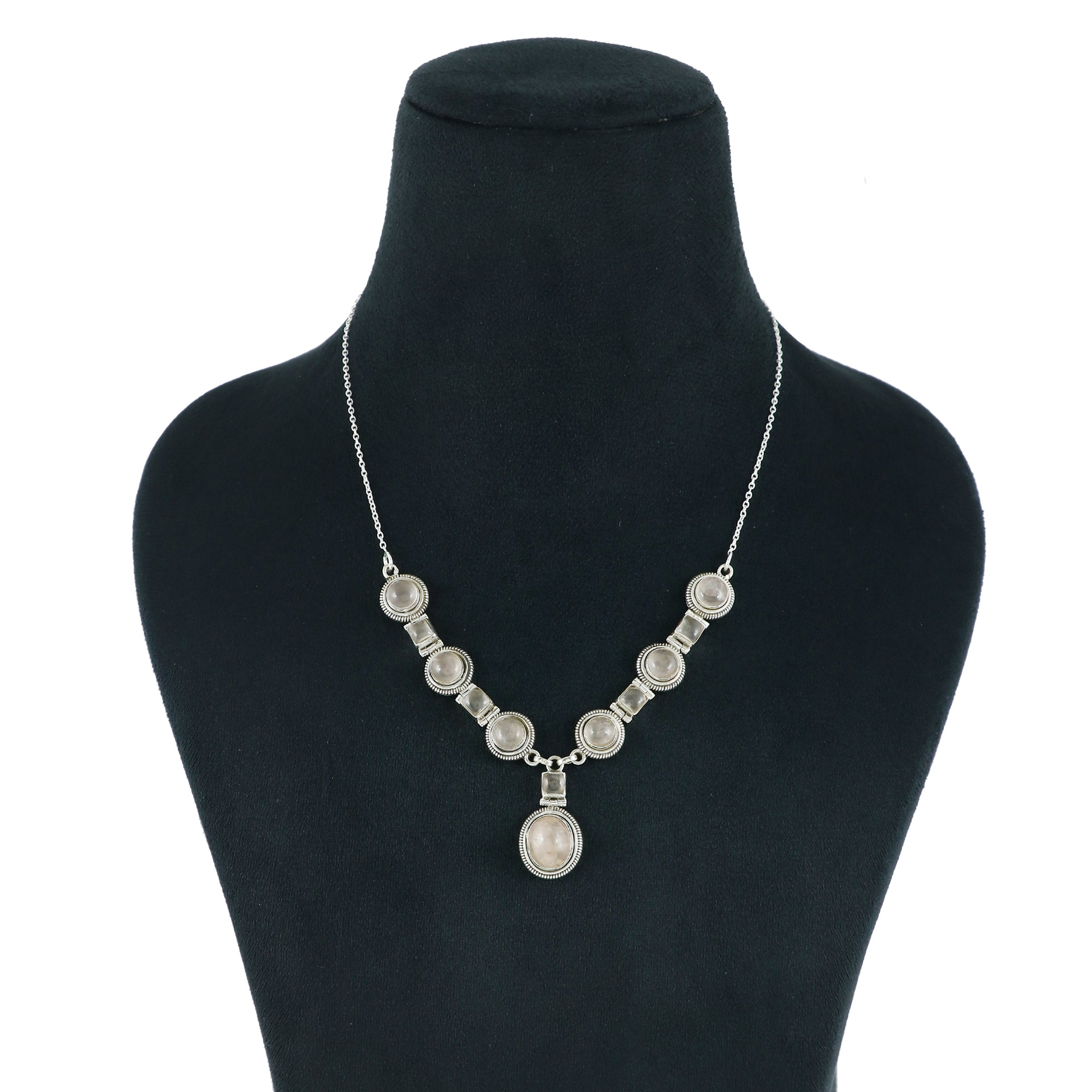 Natural Sterling Silver 925 Necklace