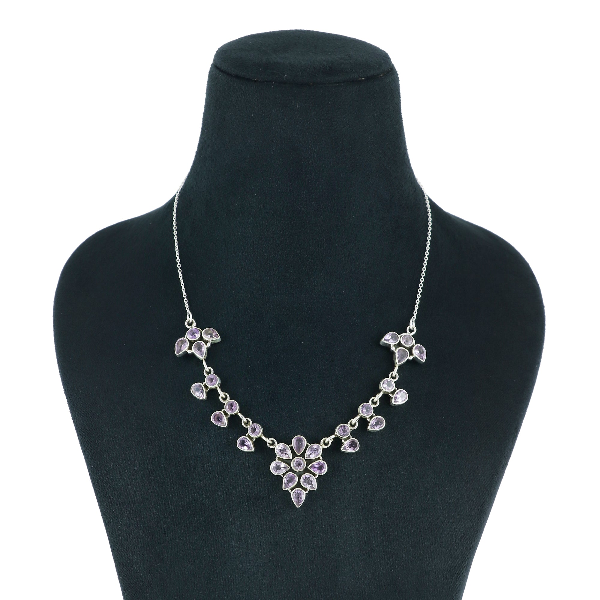 Natural Sterling Silver 925 Necklace