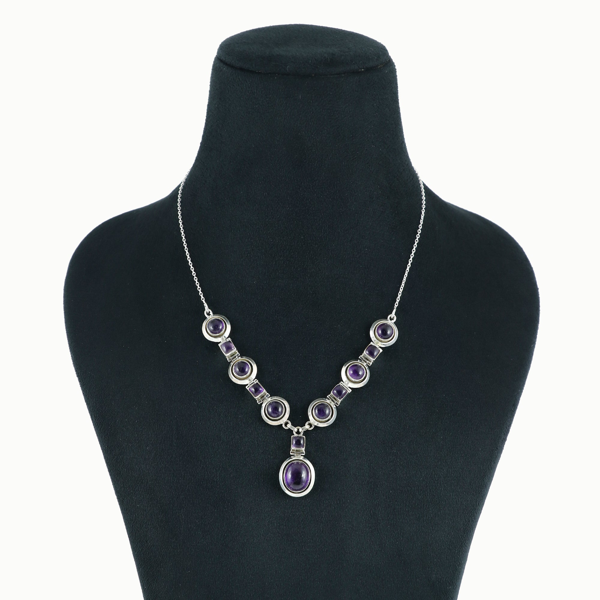 Natural Sterling Silver 925 Necklace