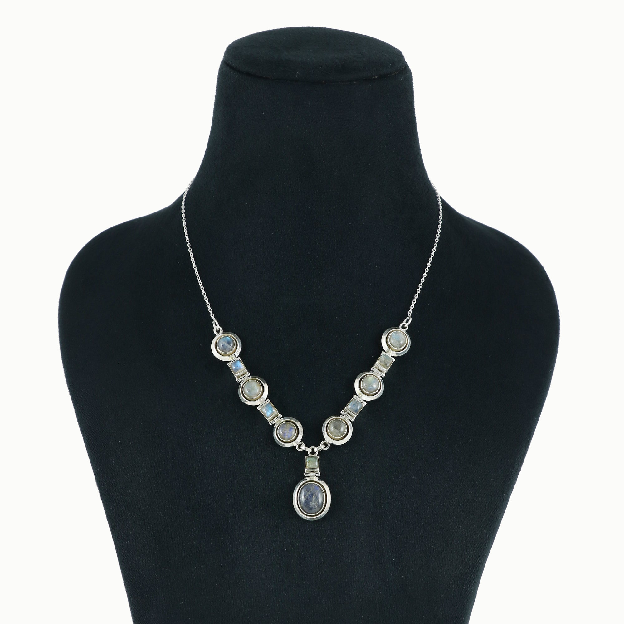 Natural Sterling Silver 925 Necklace