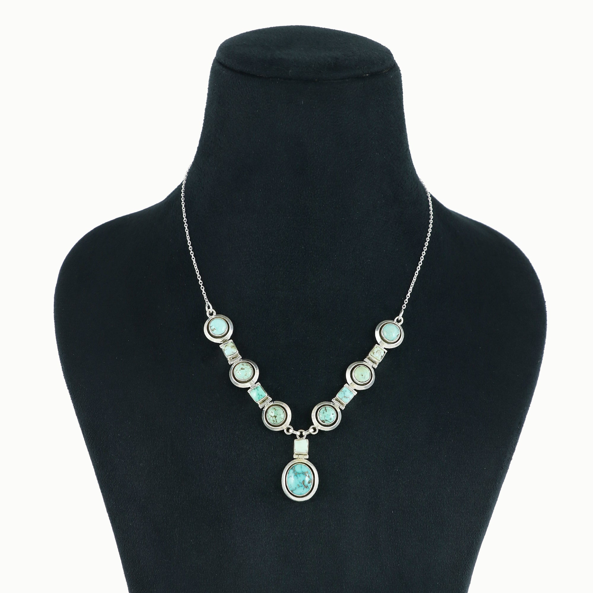 Natural Sterling Silver 925 Necklace