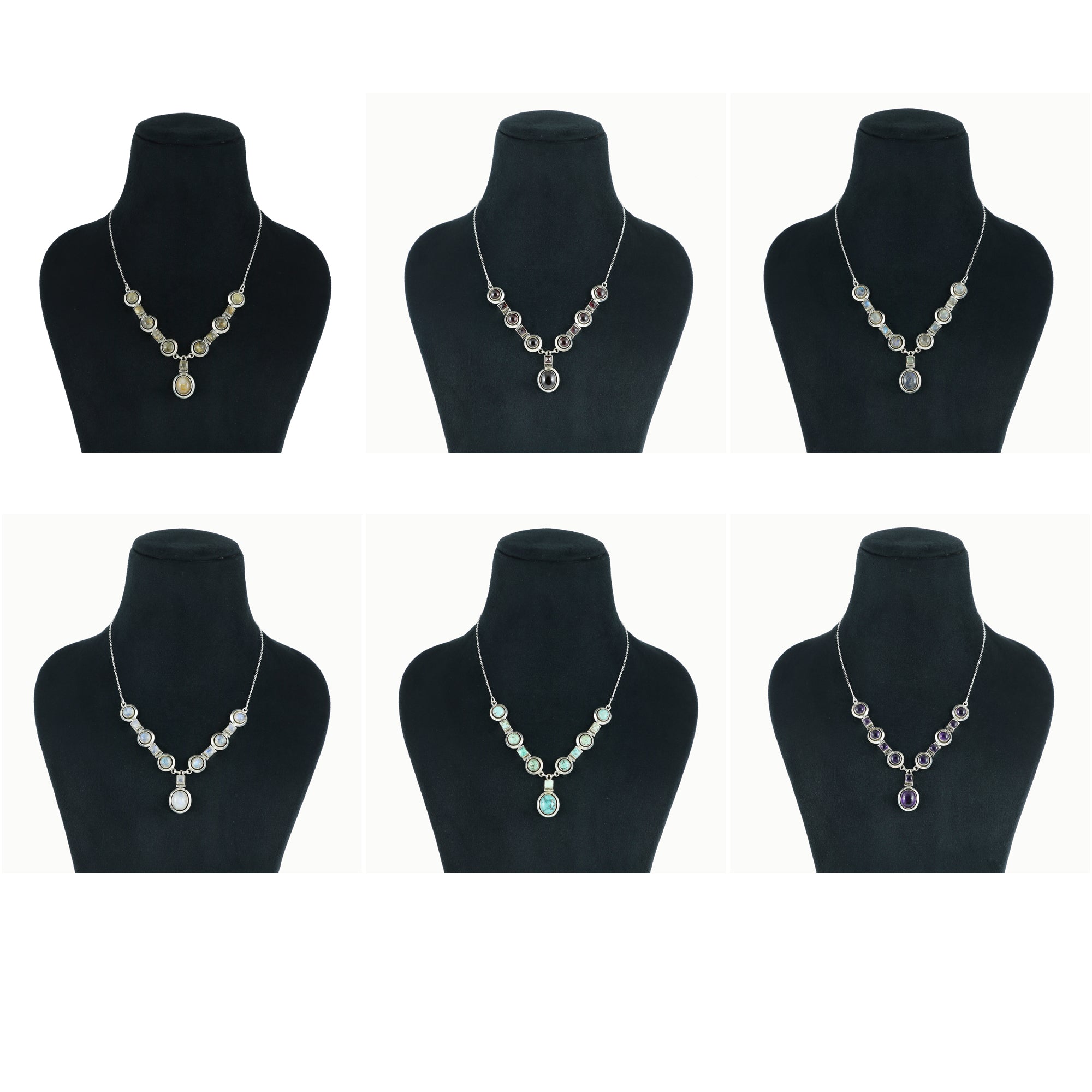 Natural Sterling Silver 925 Necklace