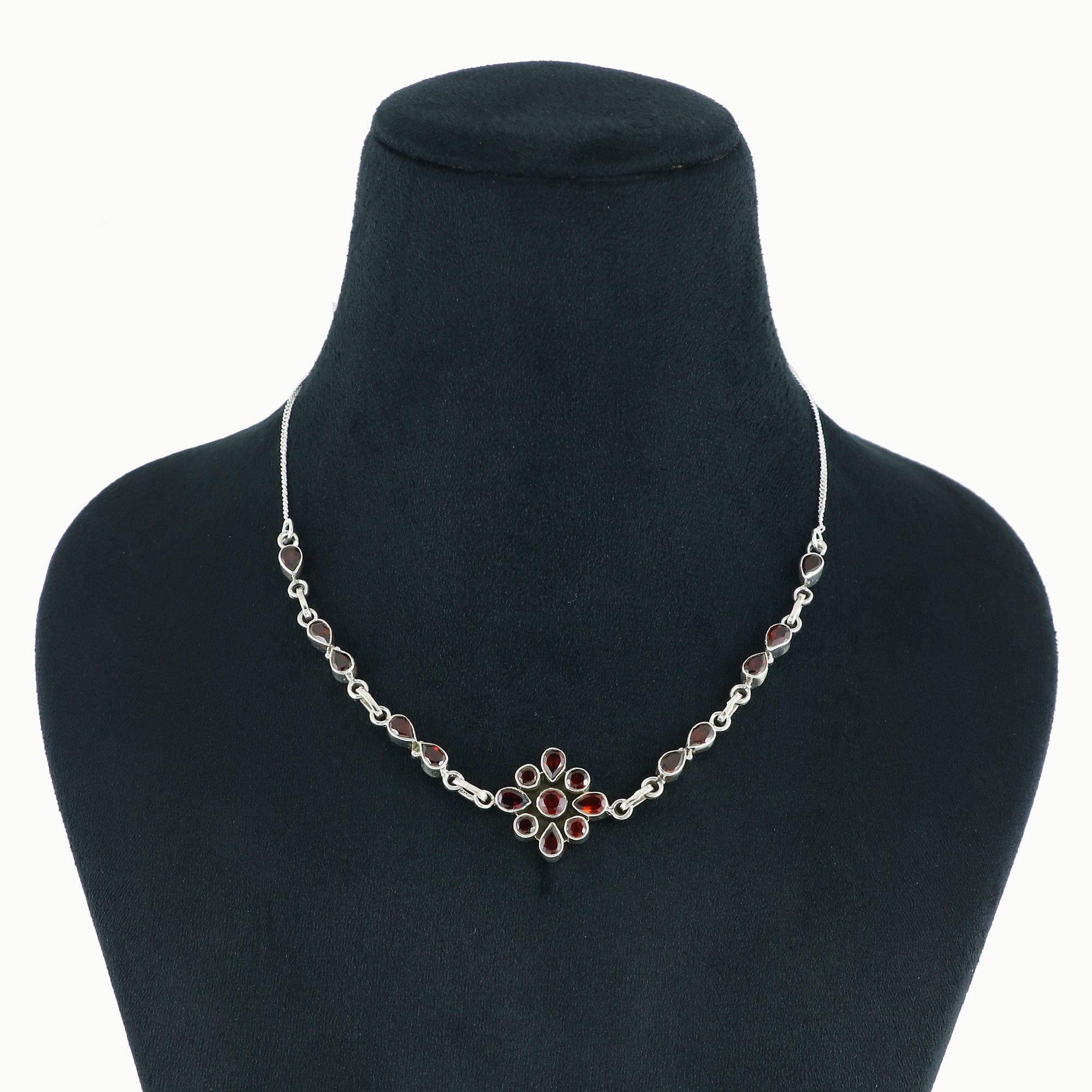 Natural Sterling Silver 925 Necklace