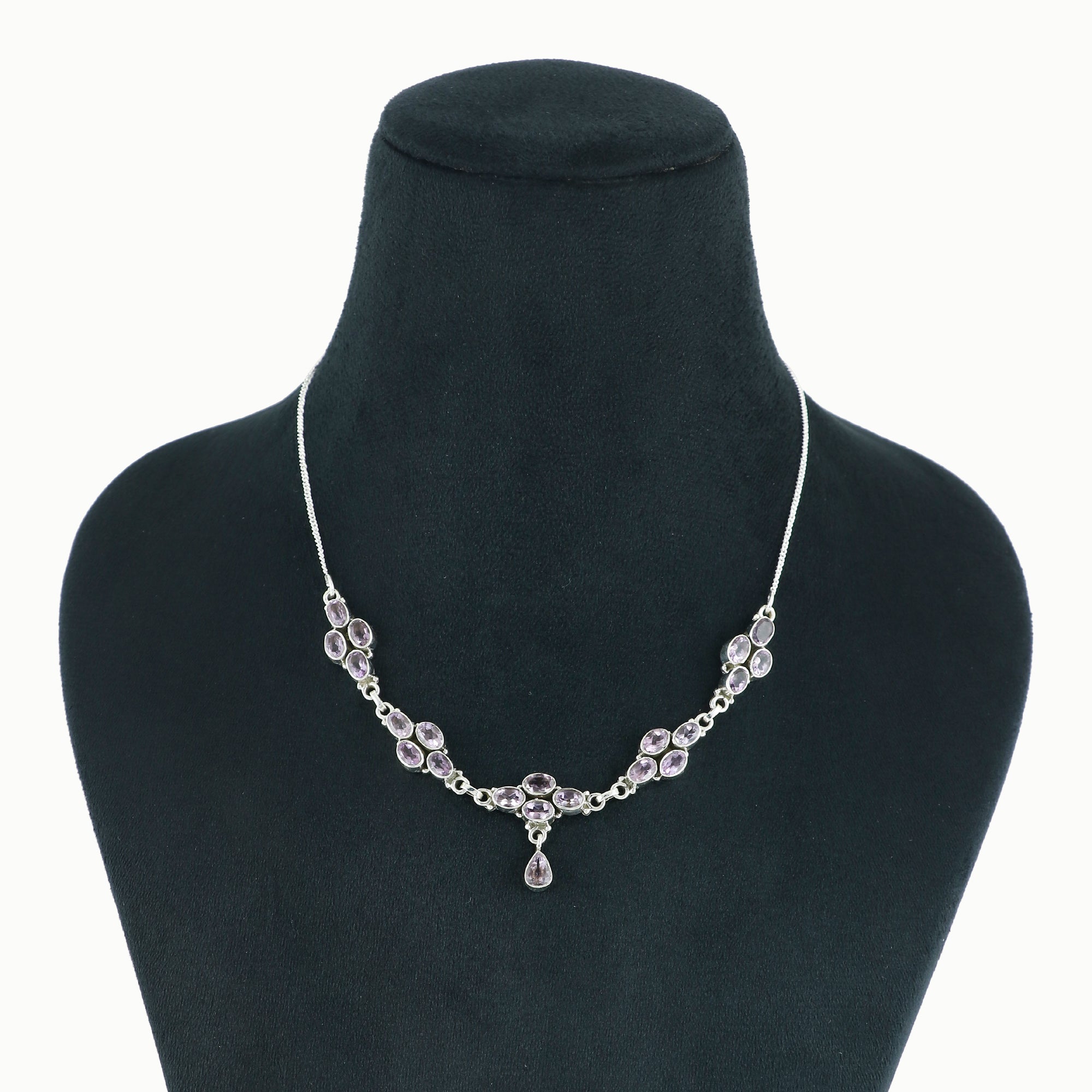 Natural Sterling Silver 925 Necklace