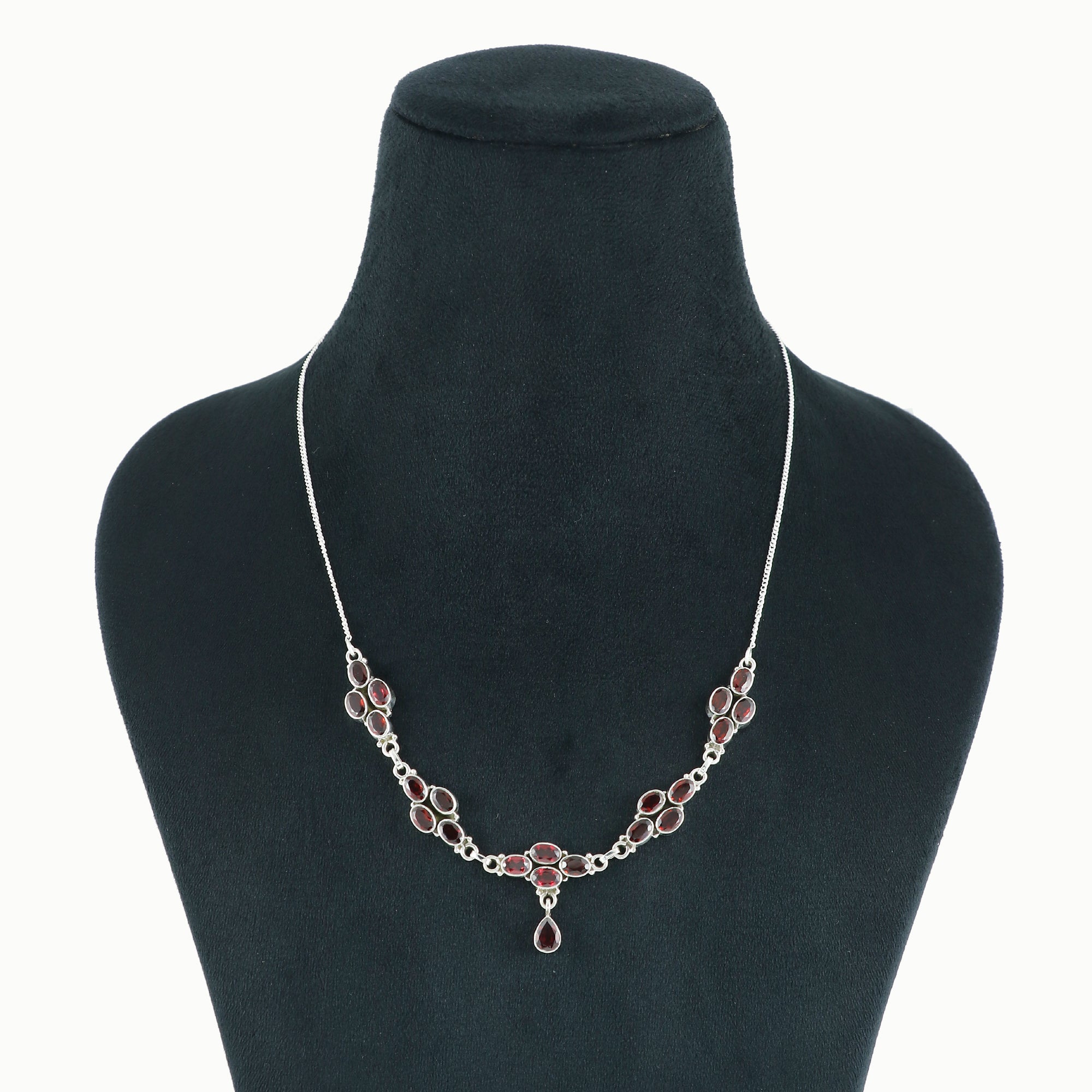 Natural Sterling Silver 925 Necklace