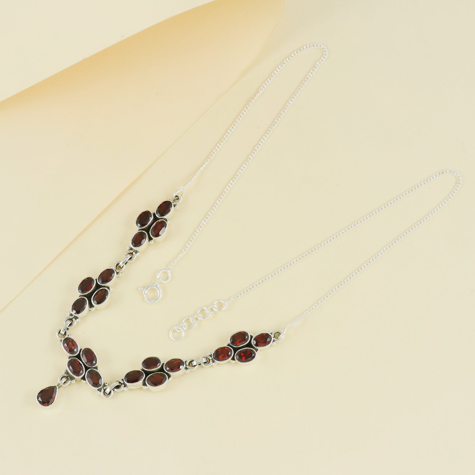 Natural Sterling Silver 925 Necklace