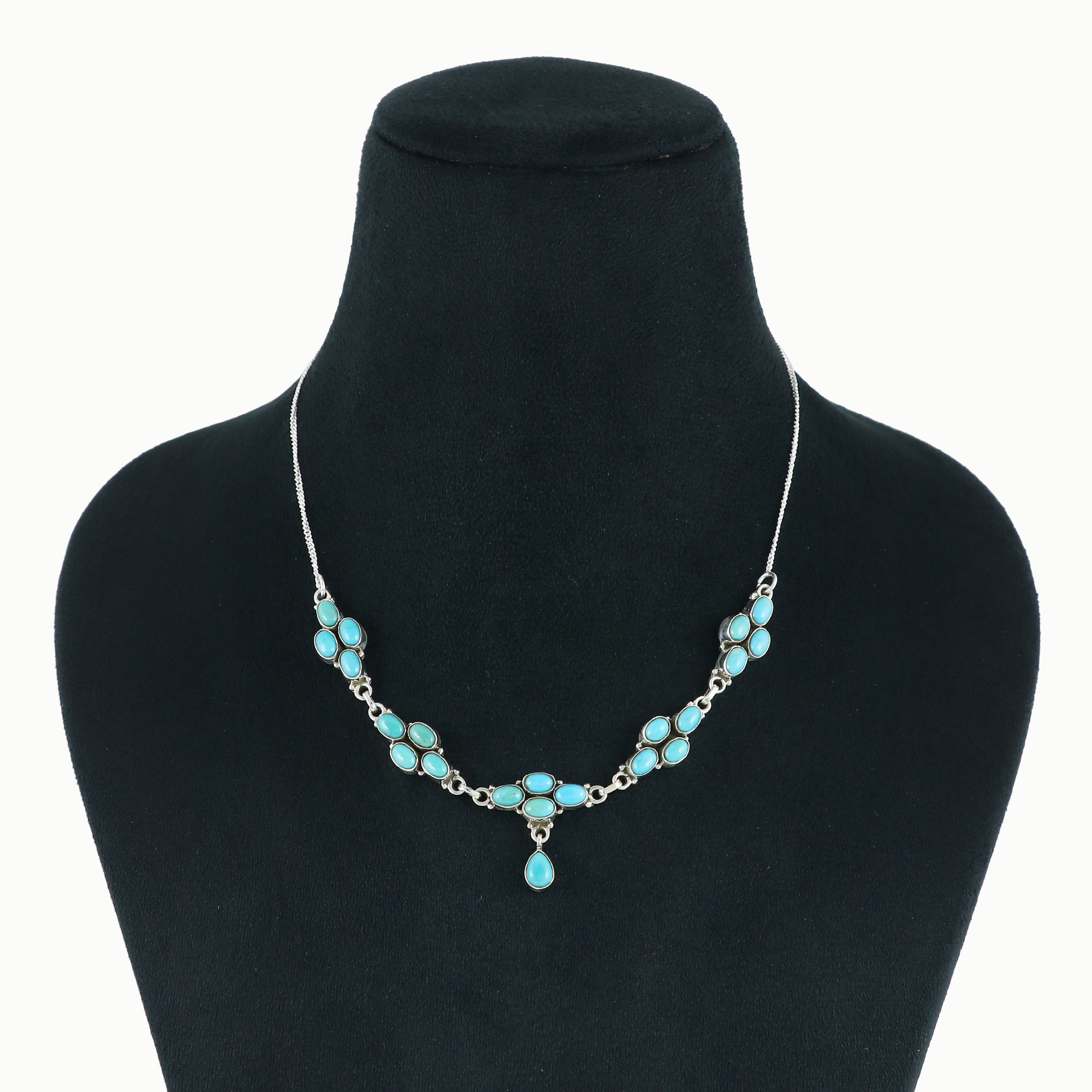 Natural Sterling Silver 925 Necklace