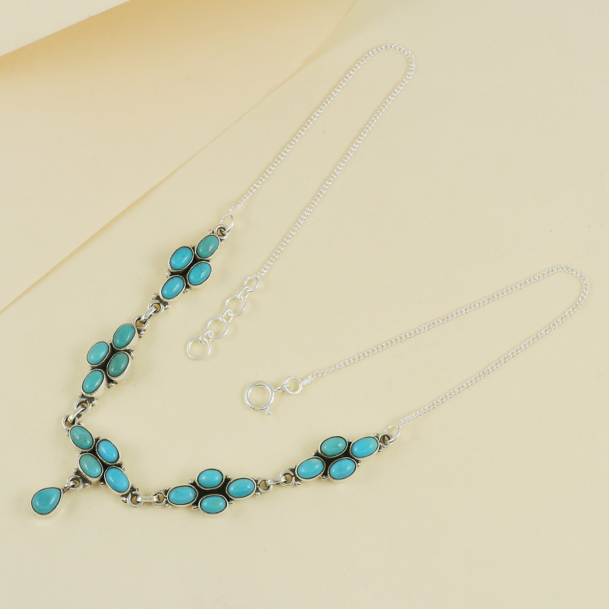 Natural Sterling Silver 925 Necklace