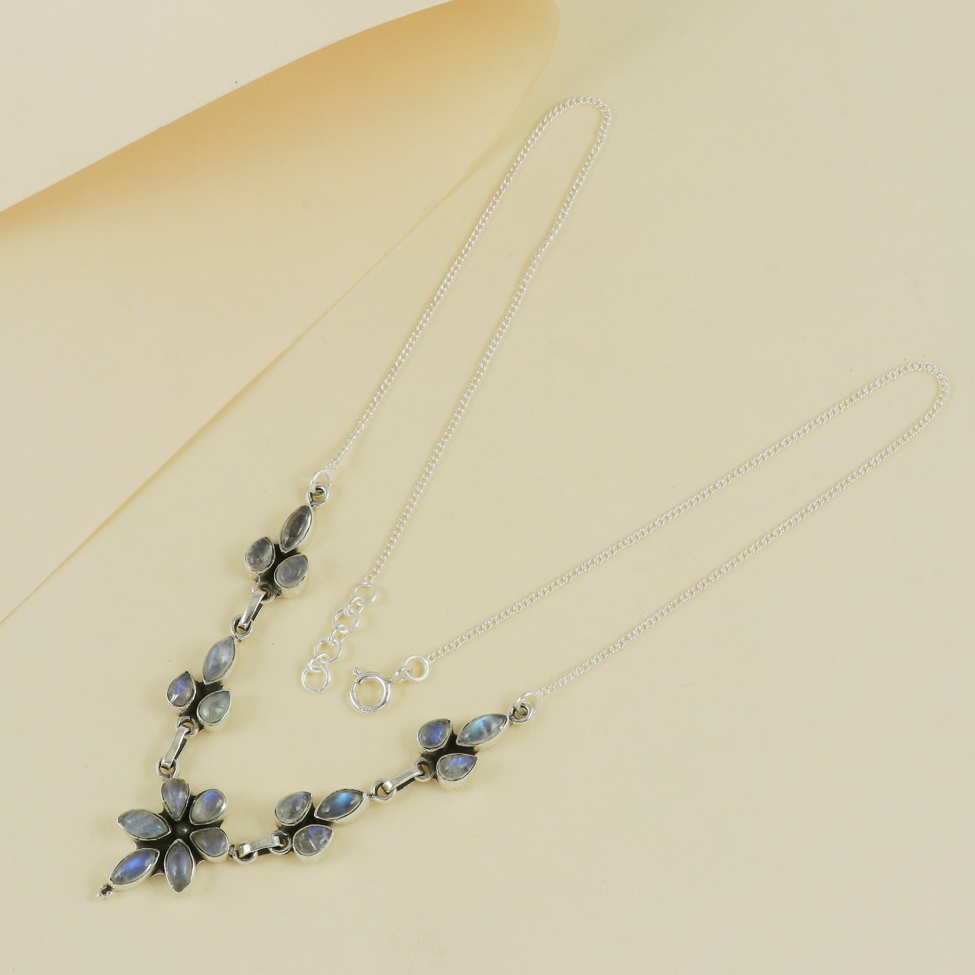 Natural Sterling Silver 925 Necklace
