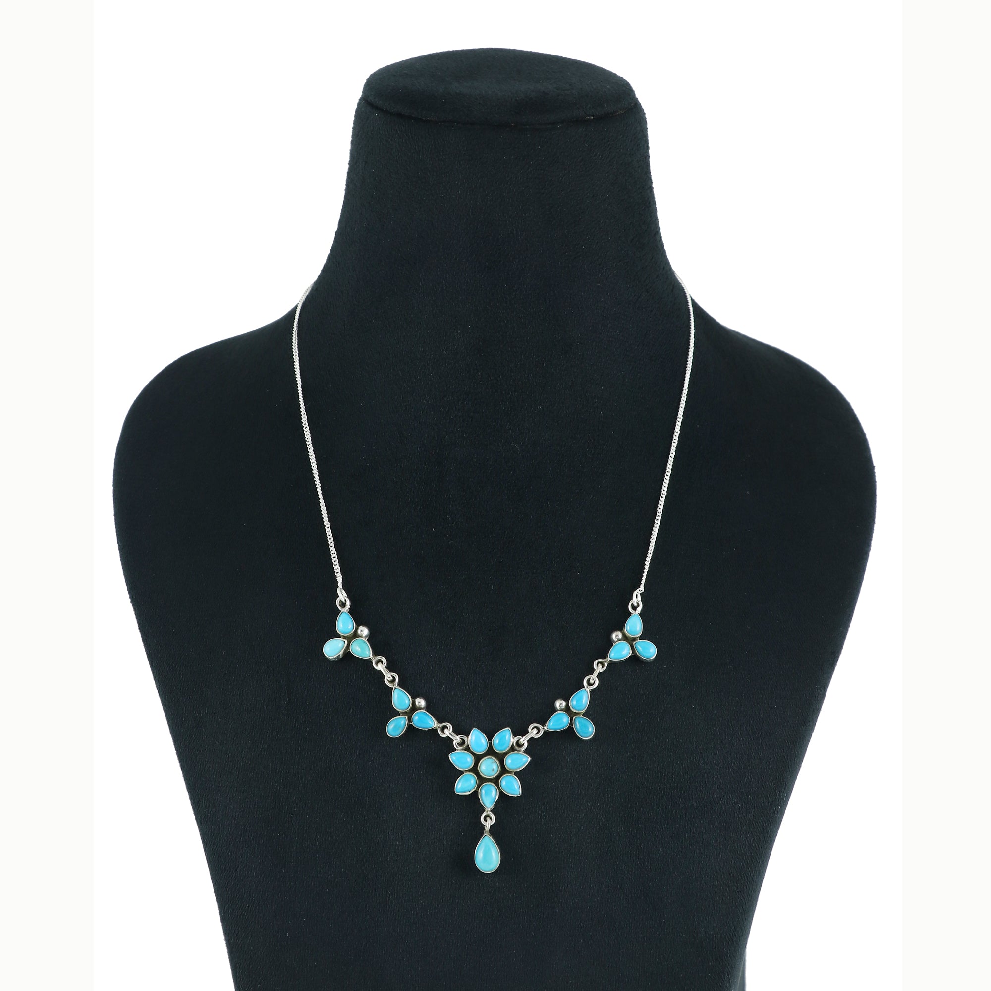 Natural Sterling Silver 925 Necklace