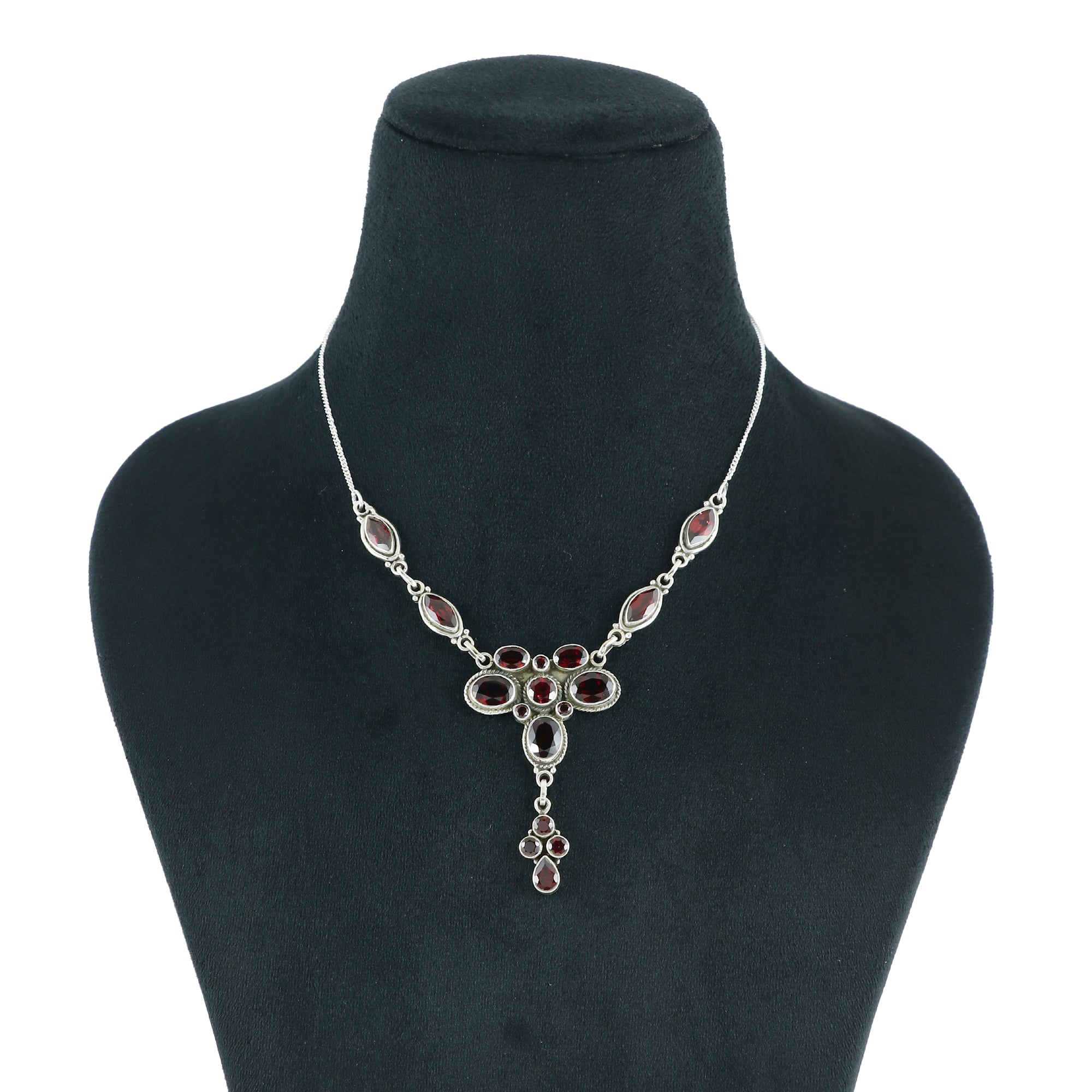 Natural Sterling Silver 925 Necklace