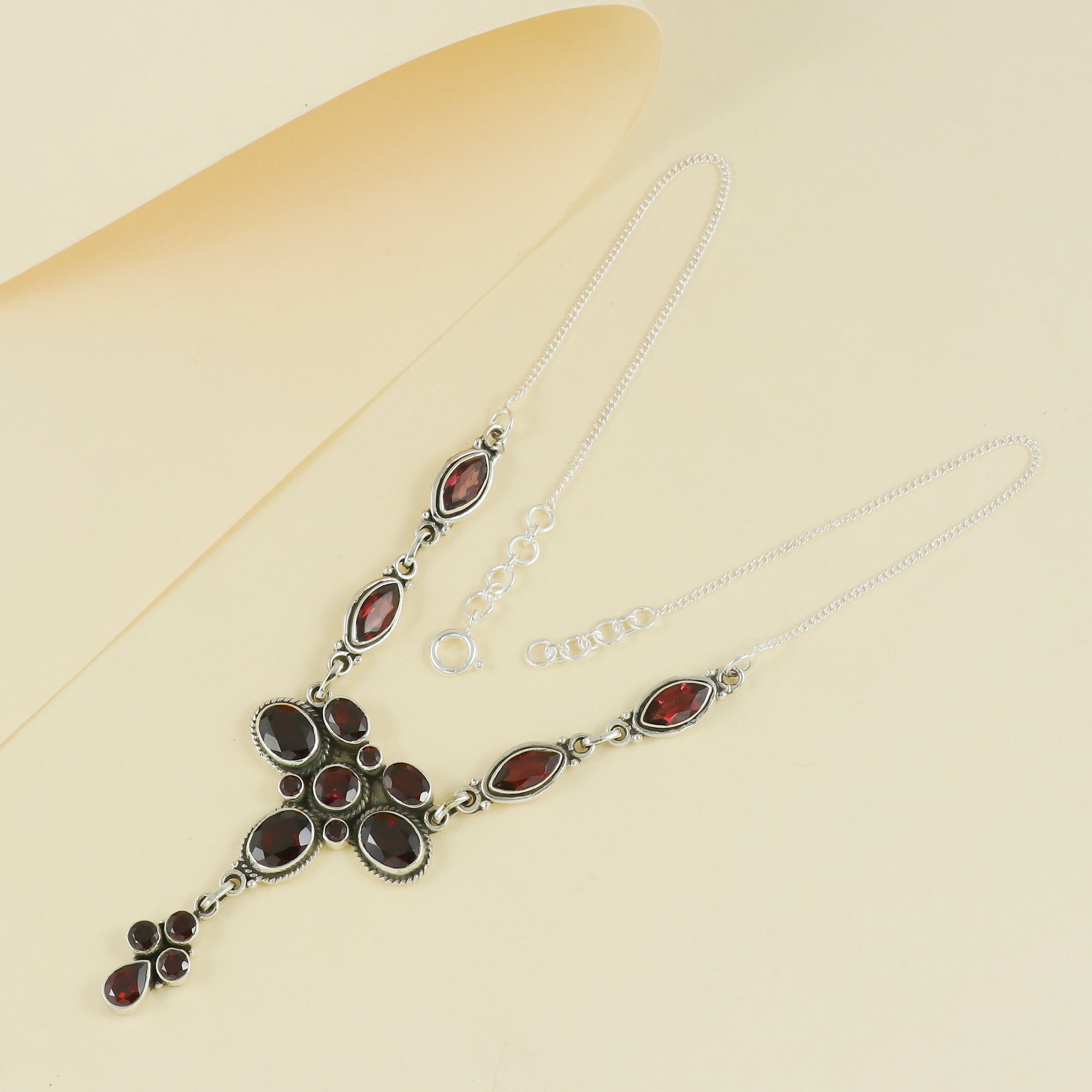 Natural Sterling Silver 925 Necklace
