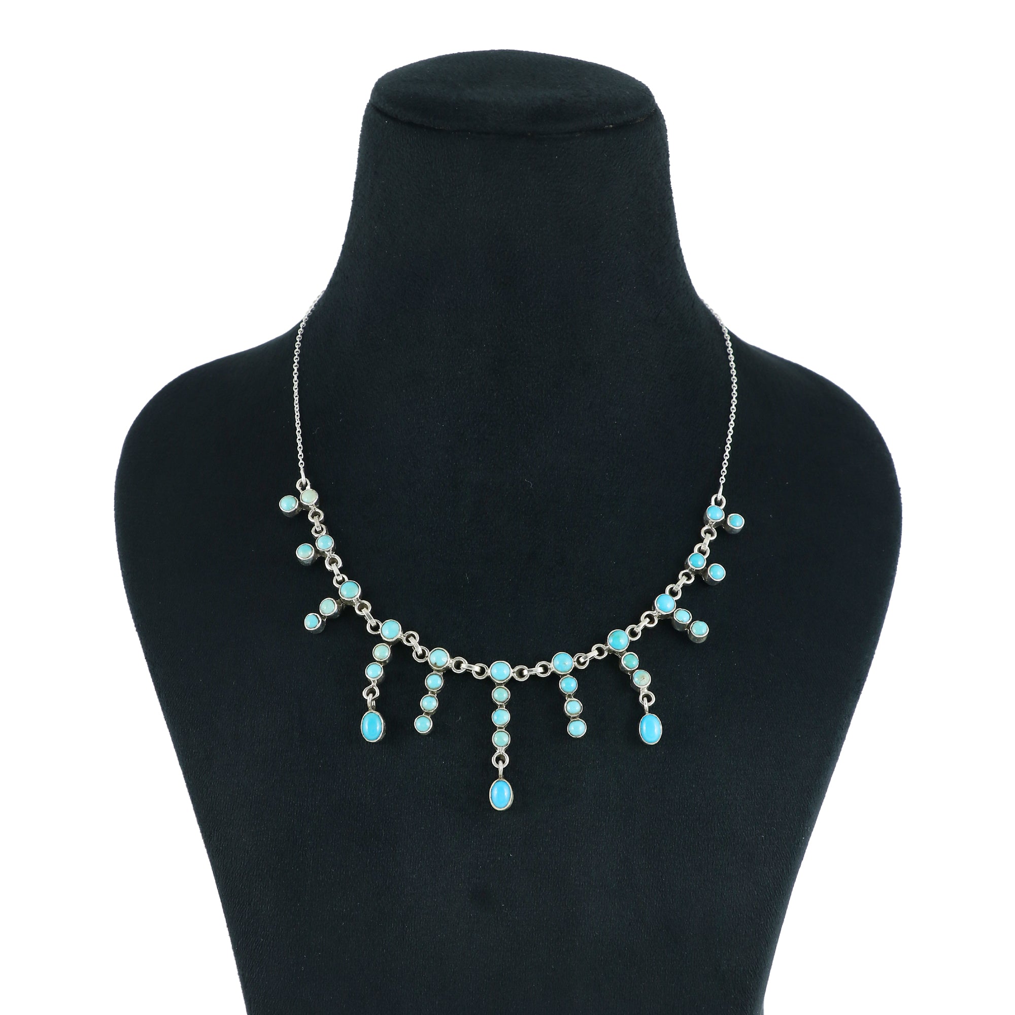 Natural Sterling Silver 925 Necklace