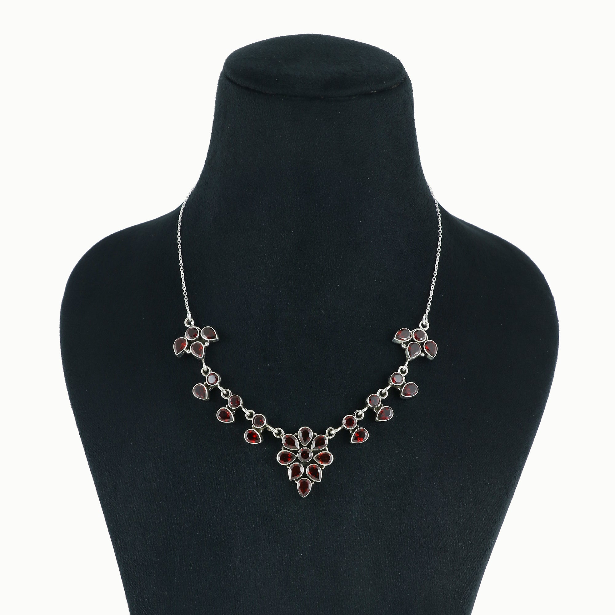Natural Sterling Silver 925 Necklace