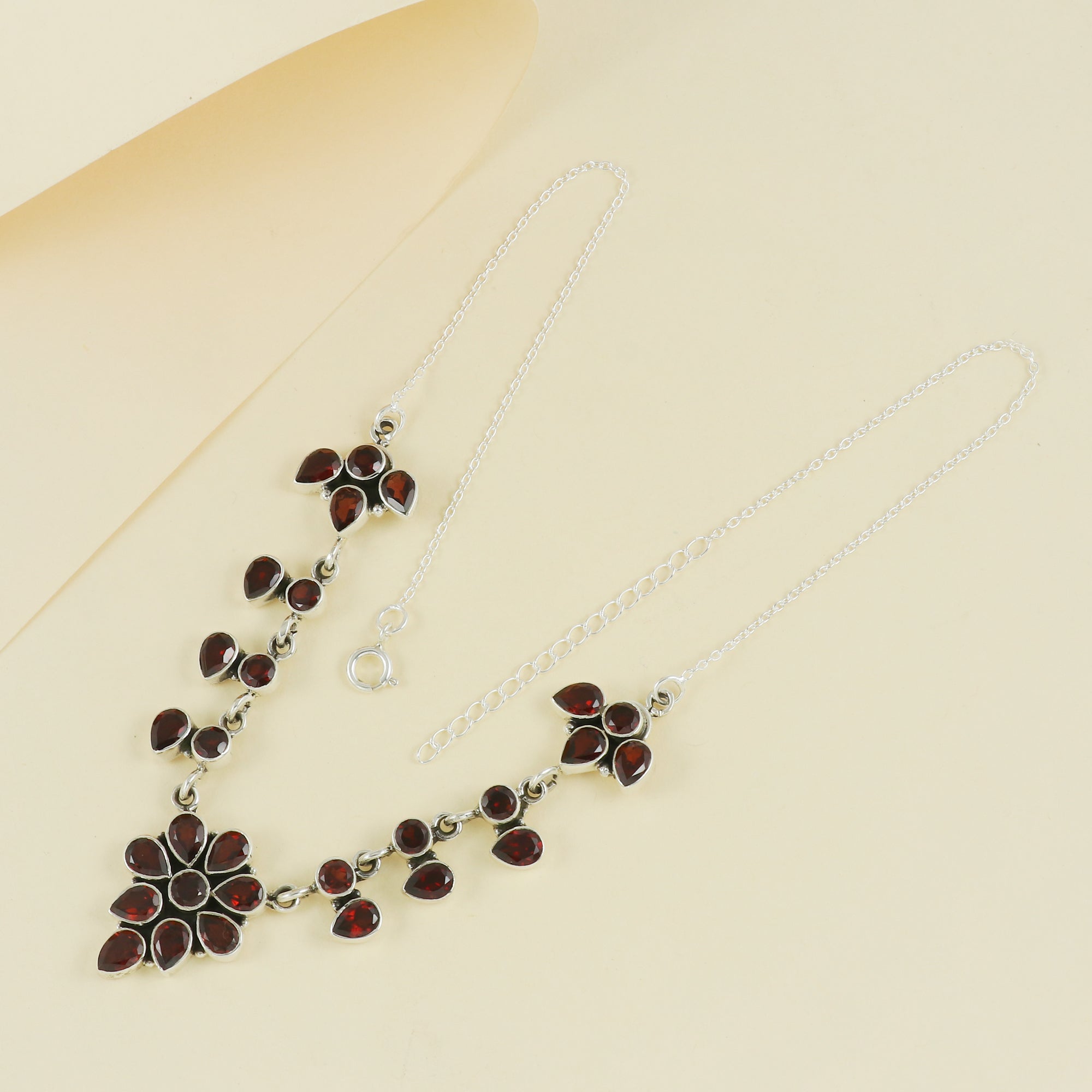 Natural Sterling Silver 925 Necklace