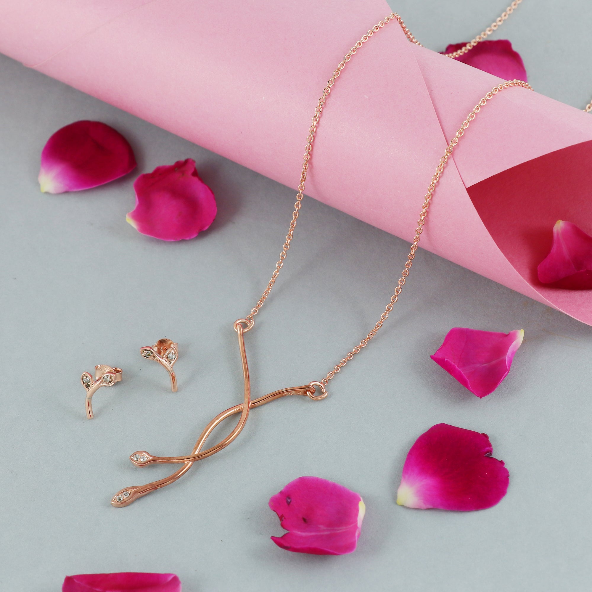 Handcrafted Nature-Inspired Jewelry Set