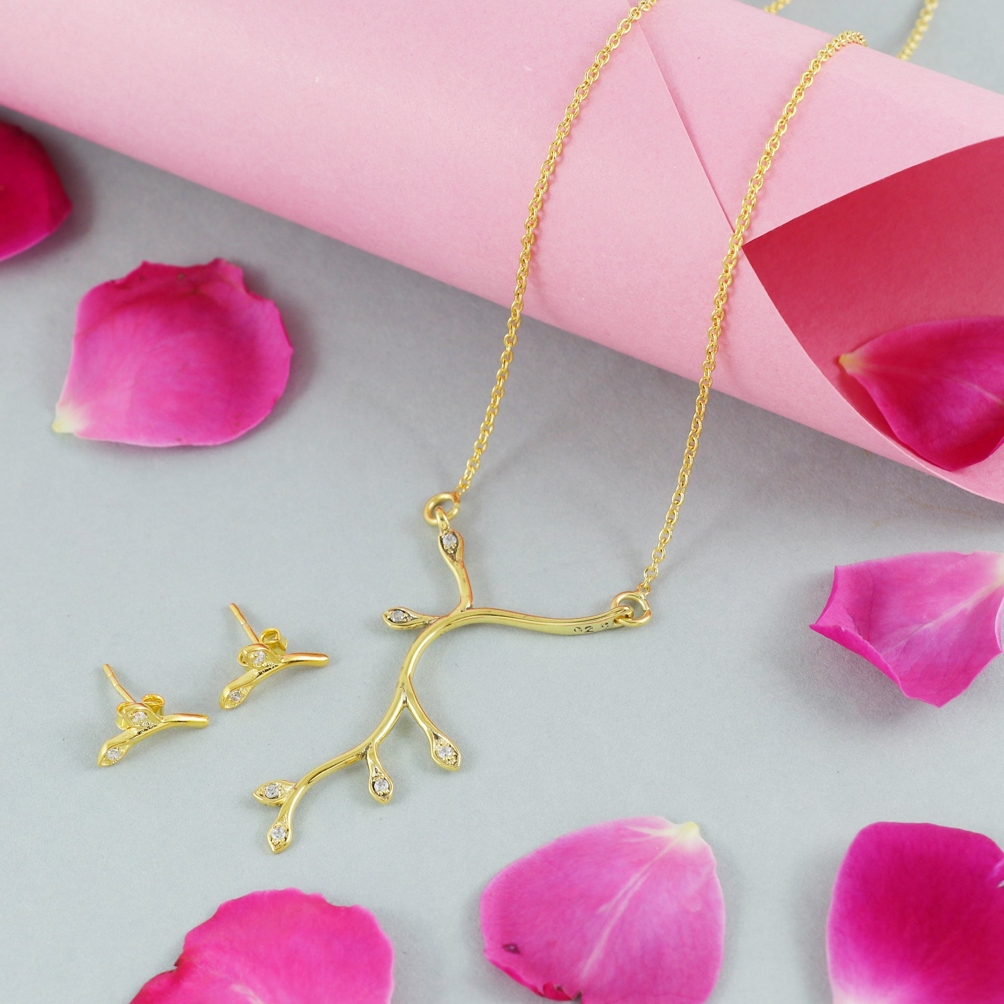 Handcrafted Nature-Inspired Jewelry Set