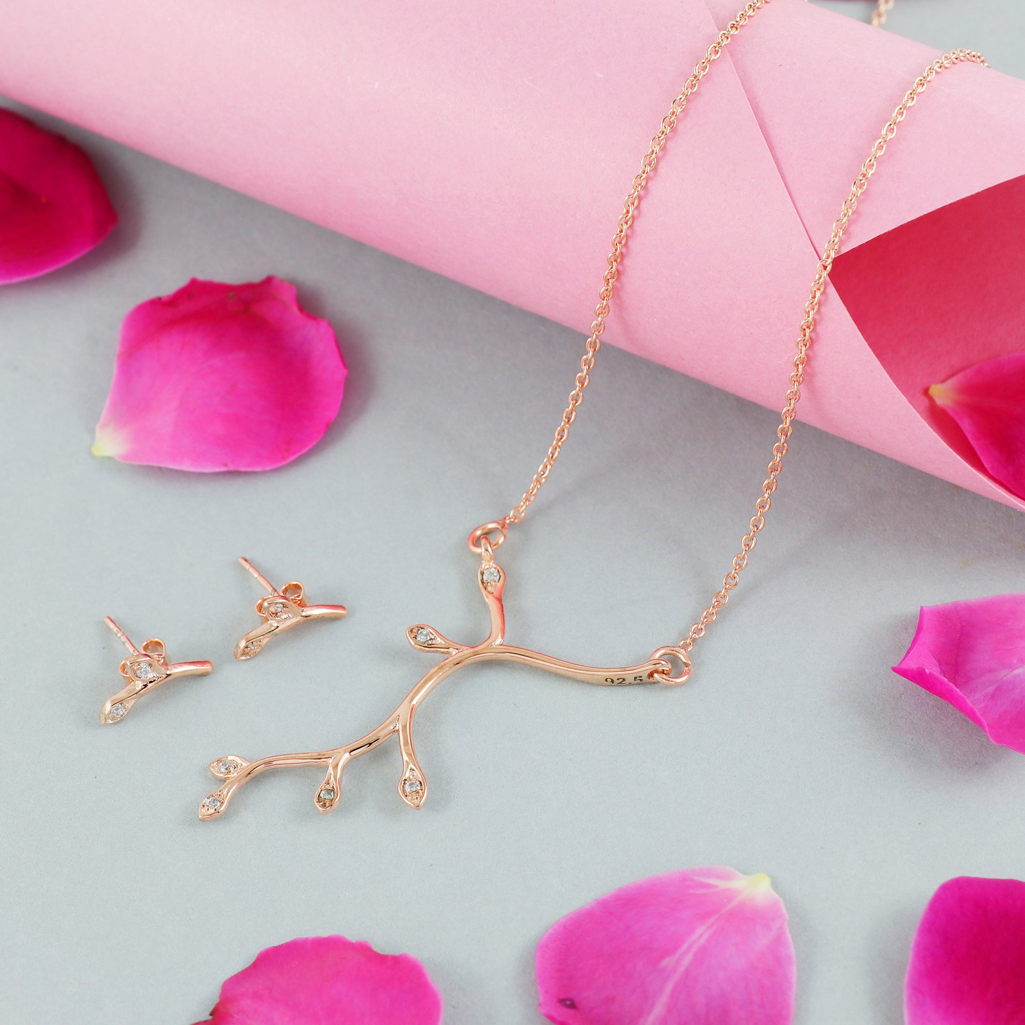 Handcrafted Nature-Inspired Jewelry Set