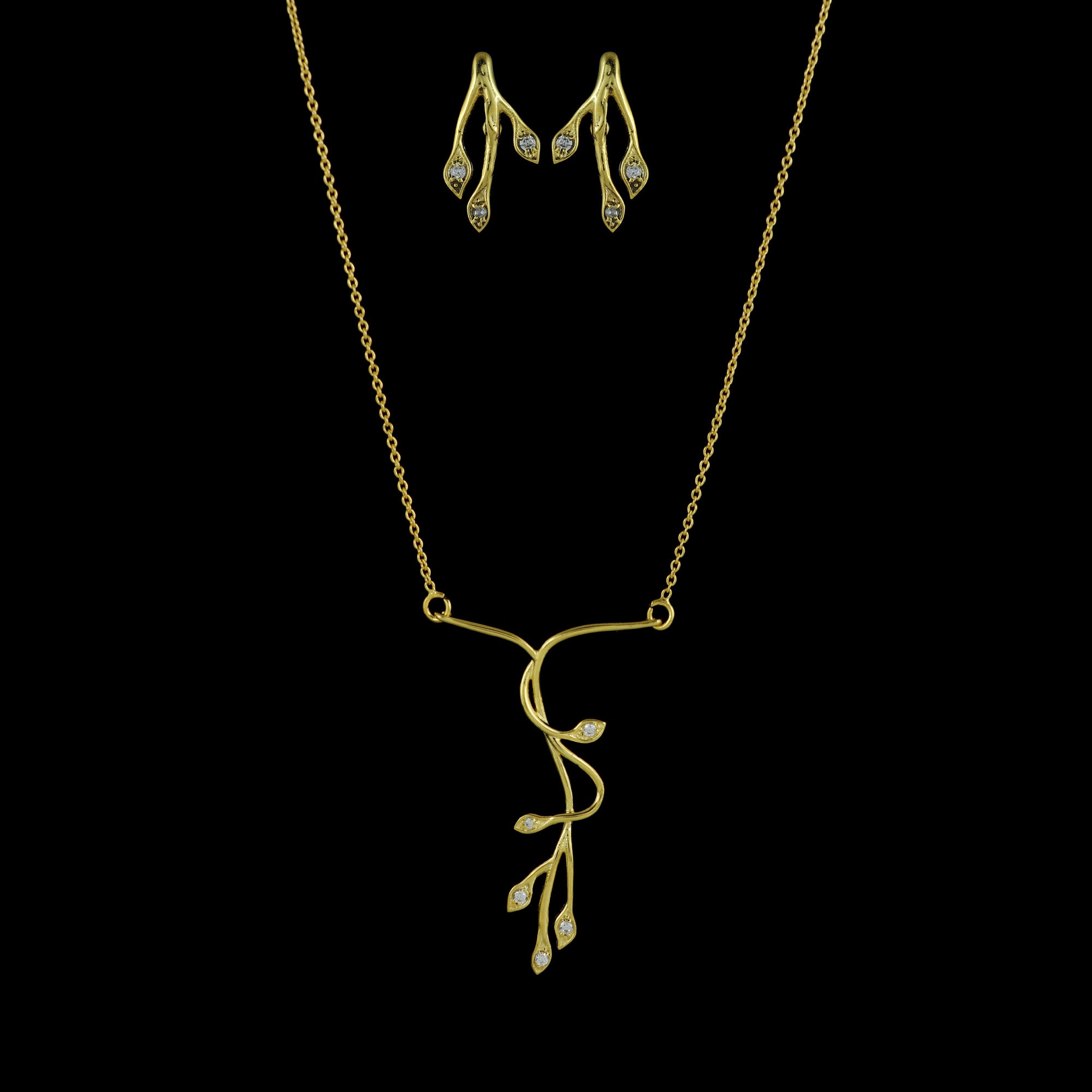Handcrafted Nature-Inspired Jewelry Set