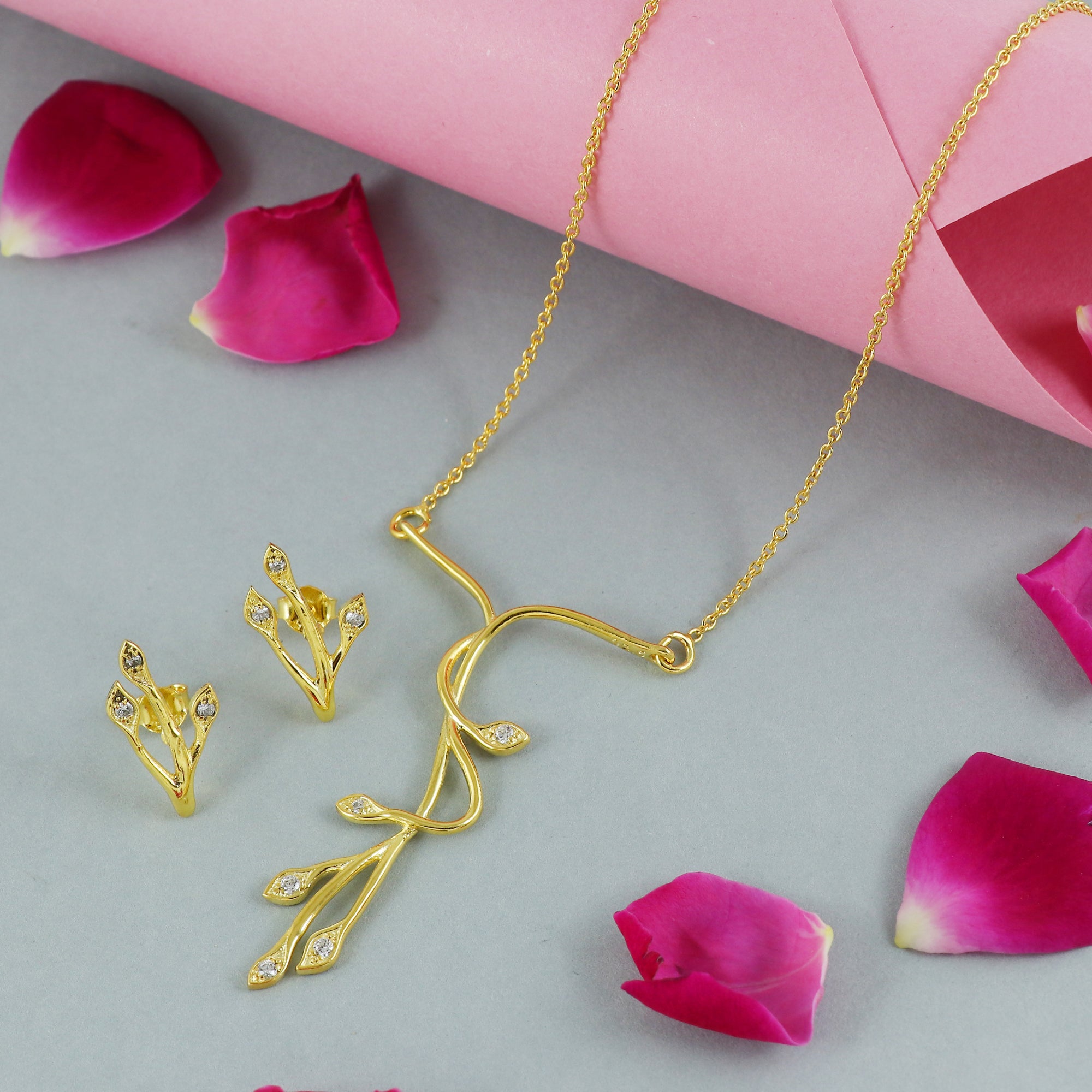 Handcrafted Nature-Inspired Jewelry Set