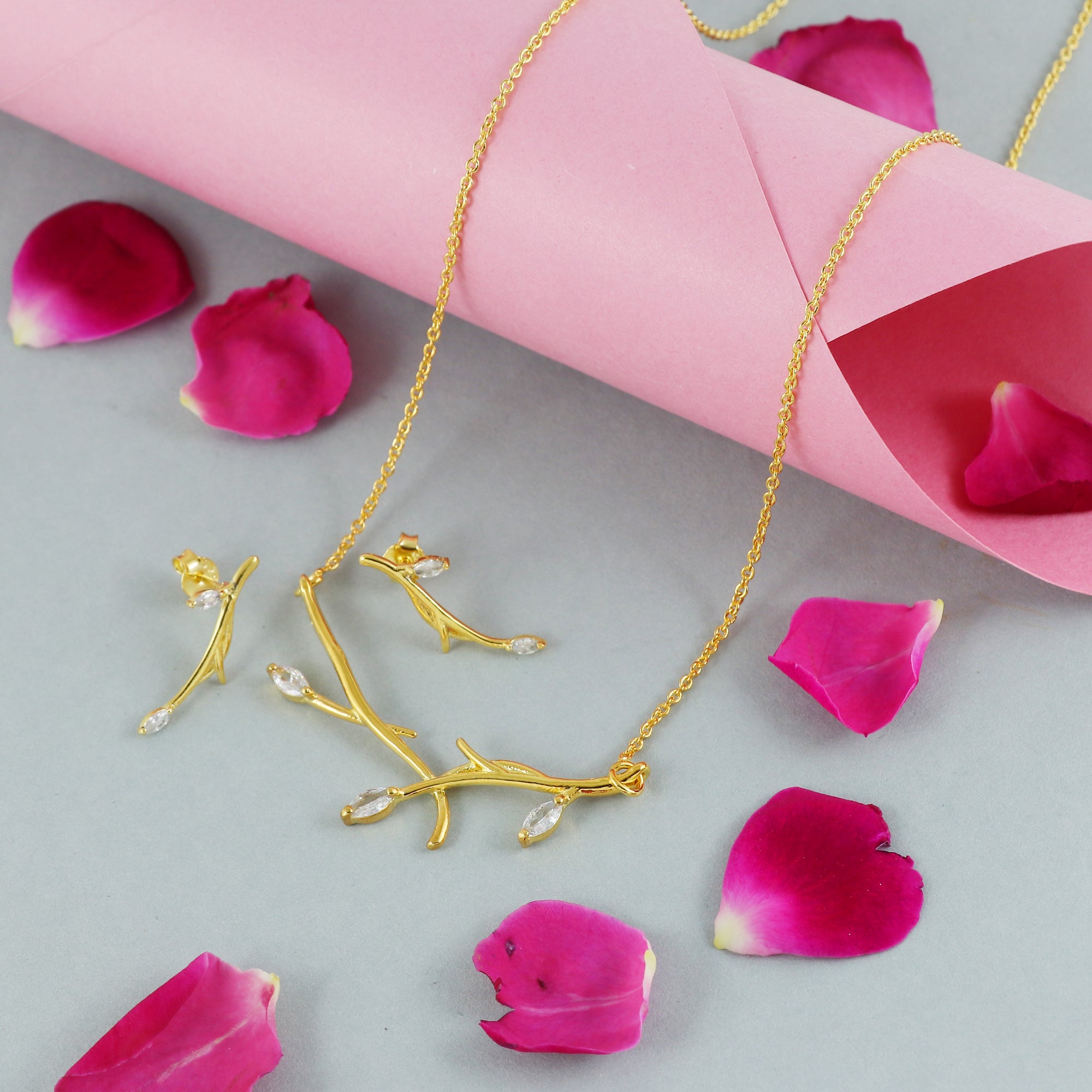 Handcrafted Nature-Inspired Jewelry Set