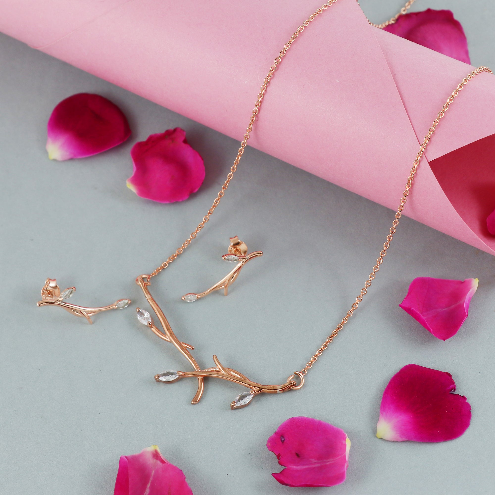 Handcrafted Nature-Inspired Jewelry Set