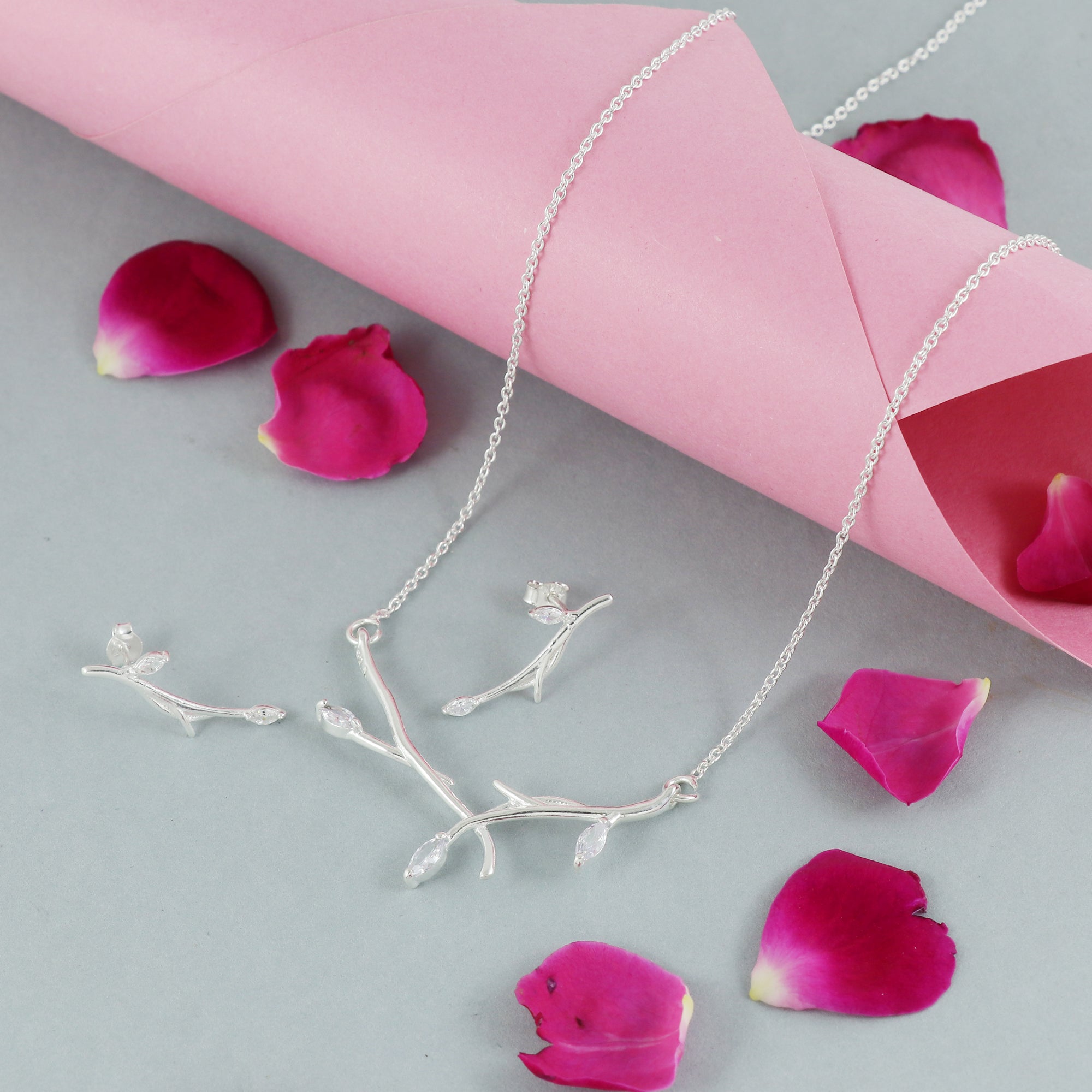 Handcrafted Nature-Inspired Jewelry Set