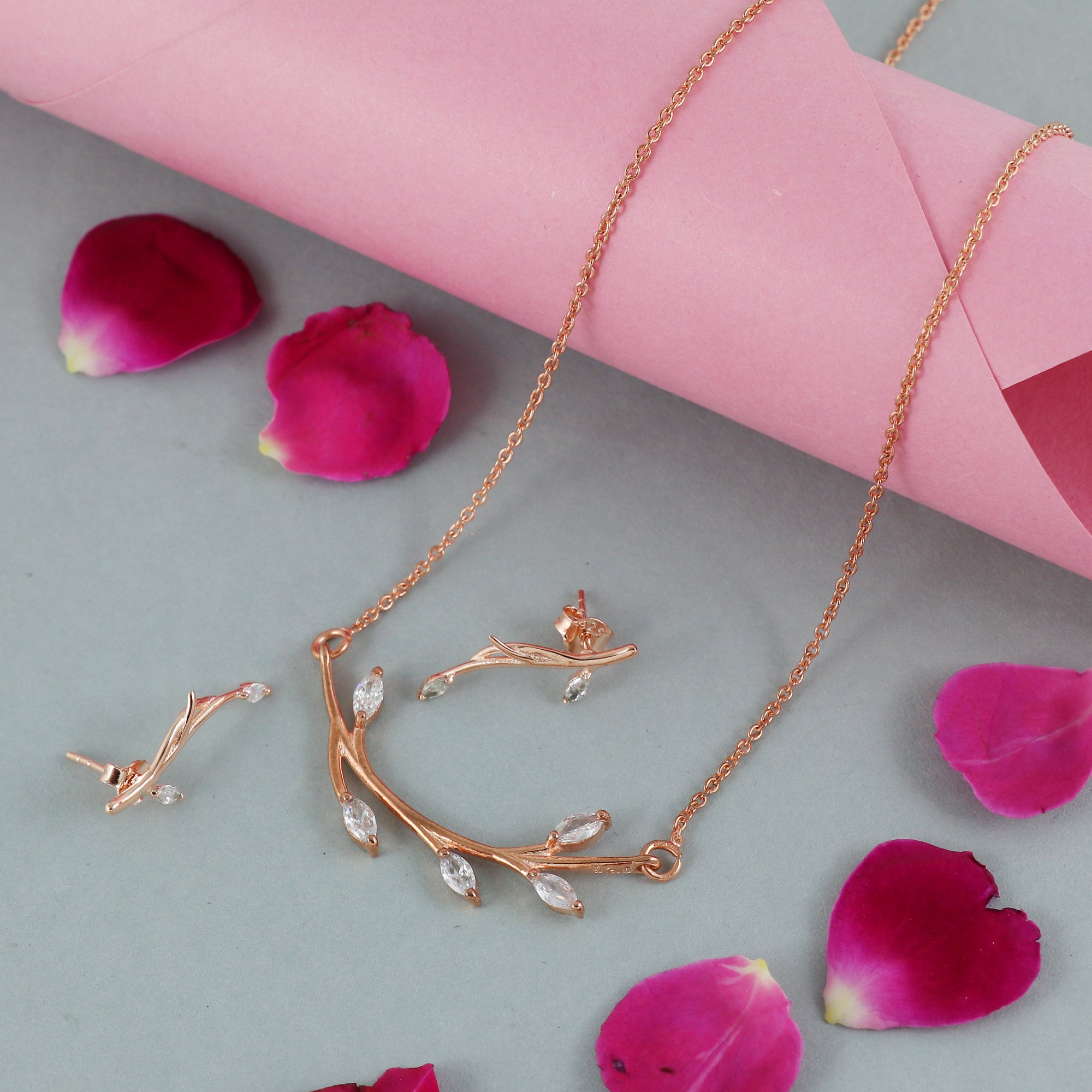 Handcrafted Nature-Inspired Jewelry Set