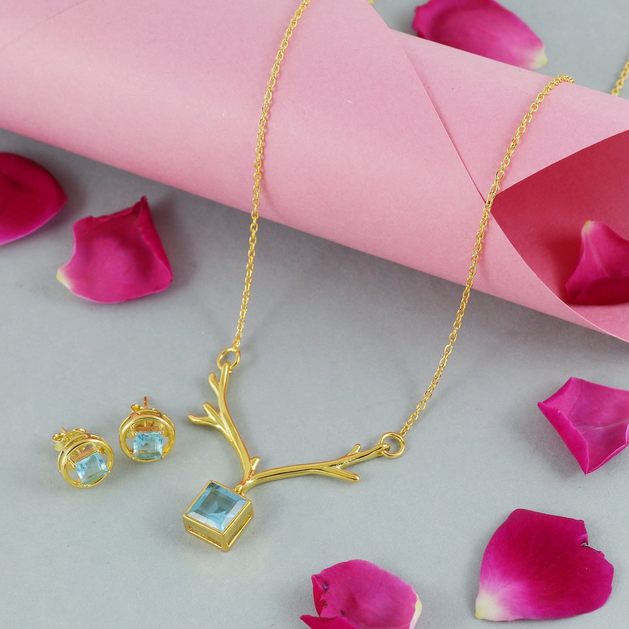 Handcrafted Nature-Inspired Jewelry Set