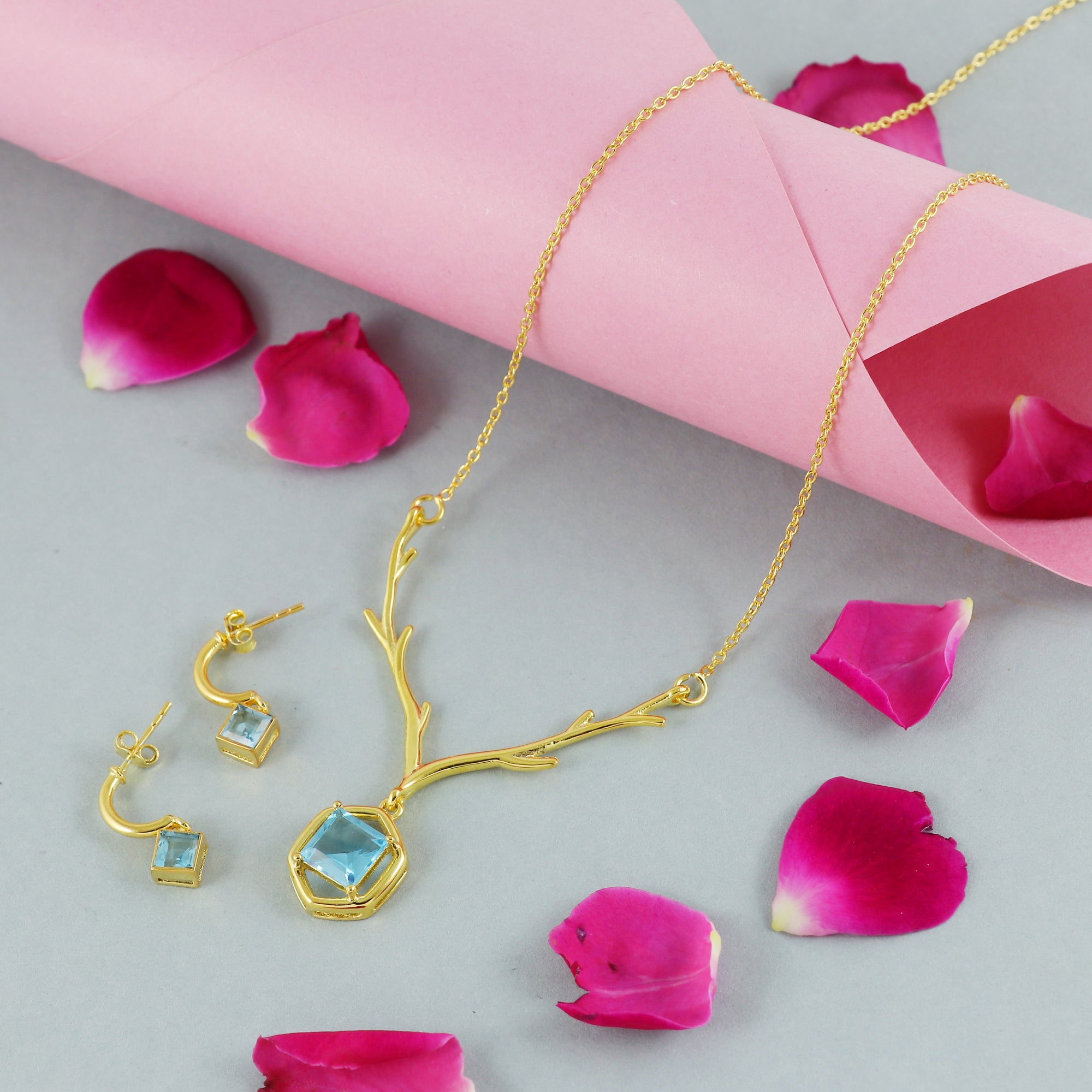 Handcrafted Nature-Inspired Jewelry Set