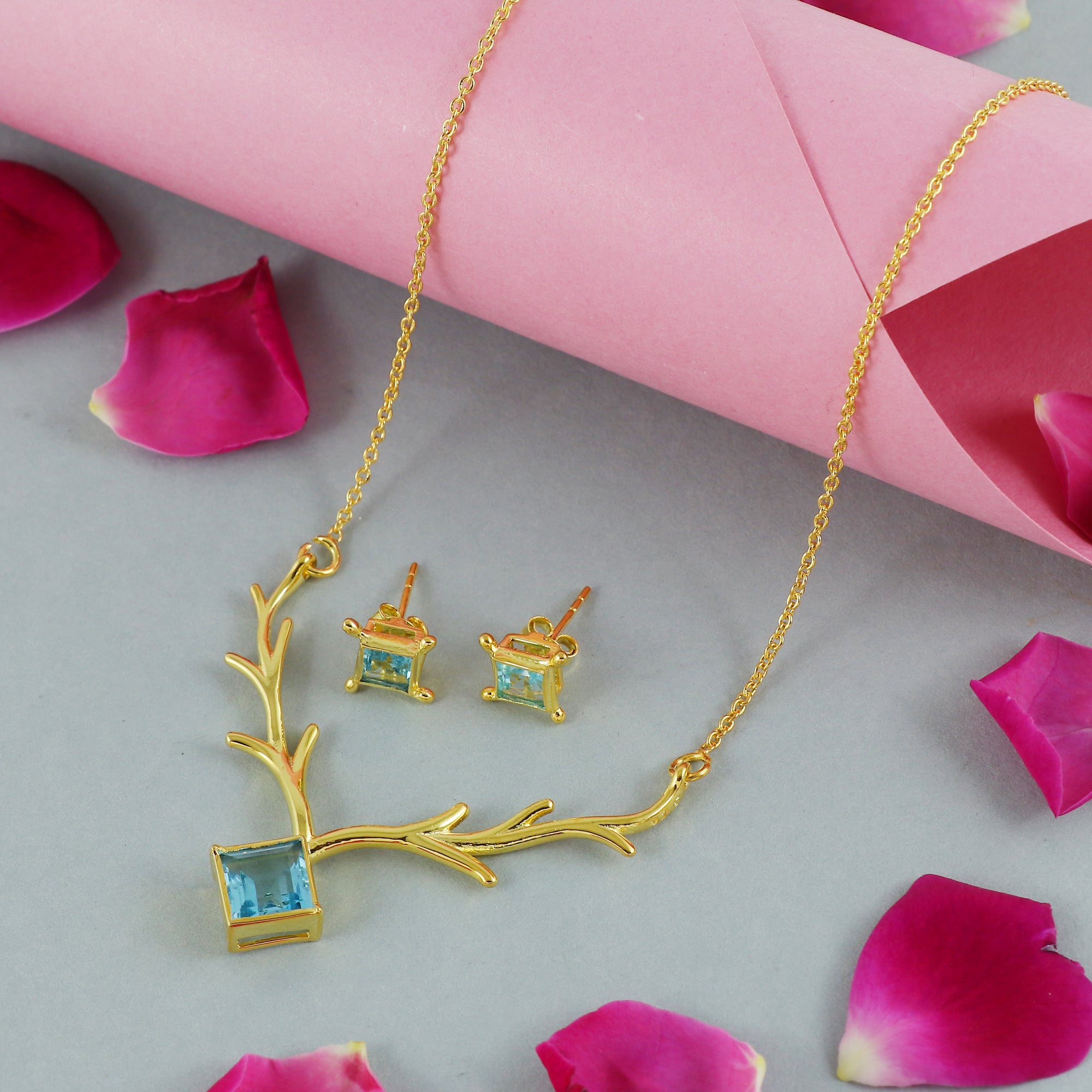 Handcrafted Nature-Inspired Jewelry Set