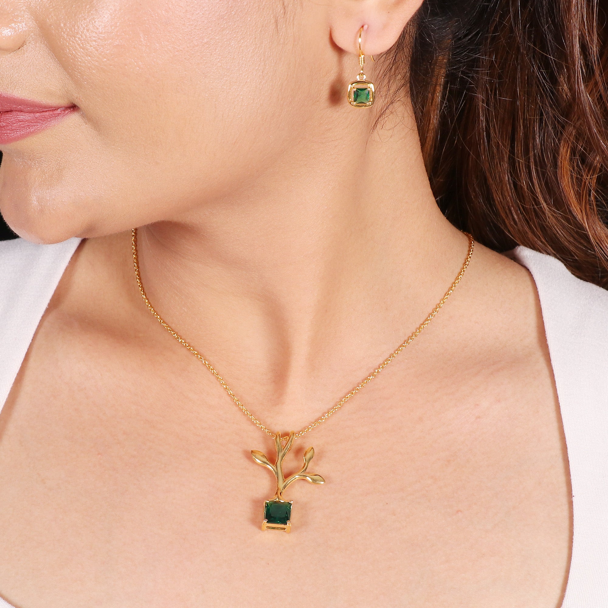 Handcrafted Nature-Inspired Jewelry Set
