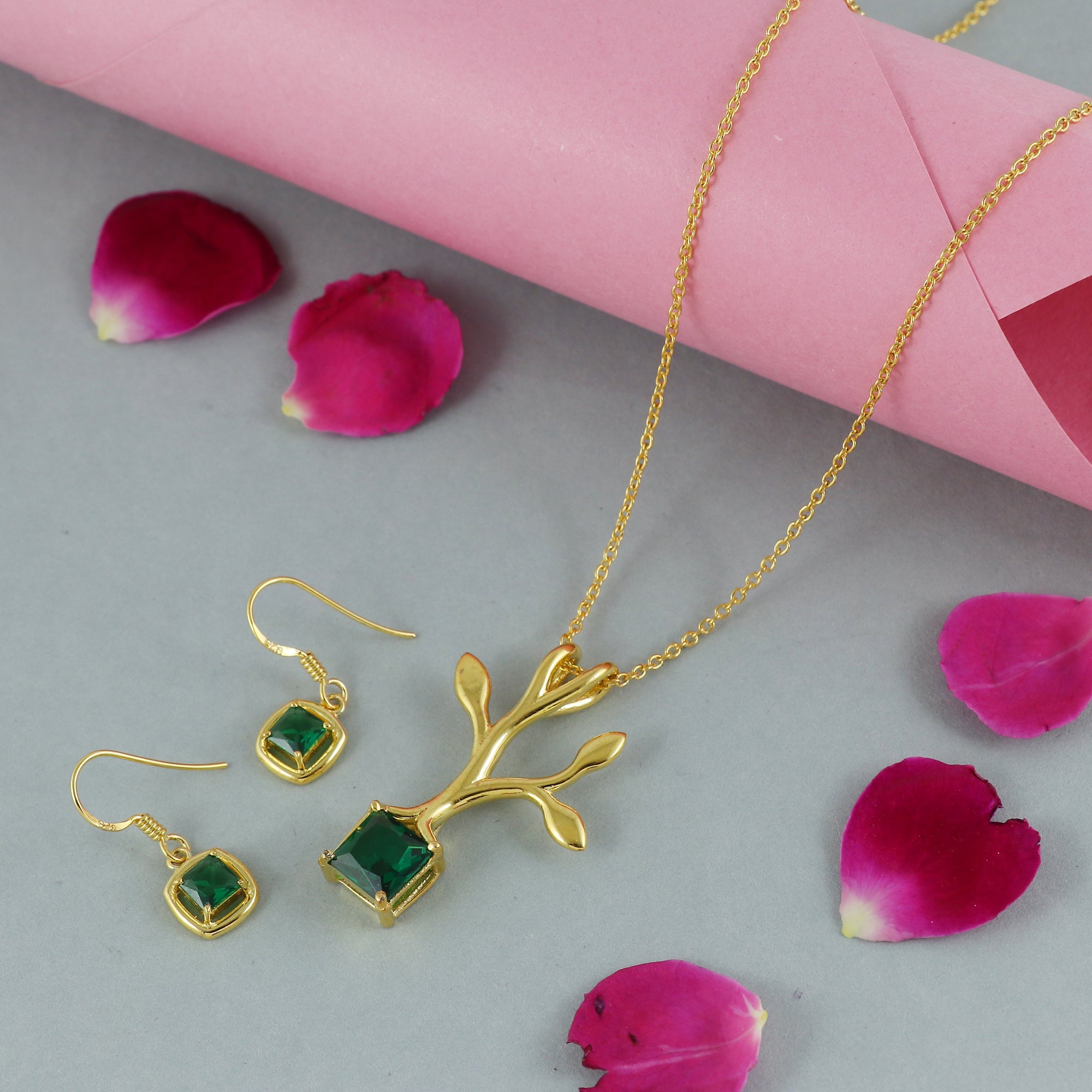 Handcrafted Nature-Inspired Jewelry Set