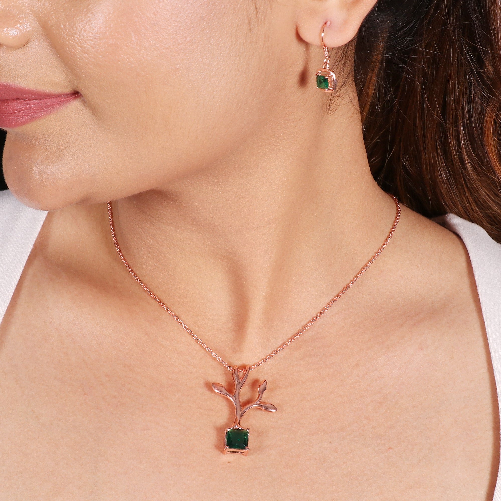 Handcrafted Nature-Inspired Jewelry Set