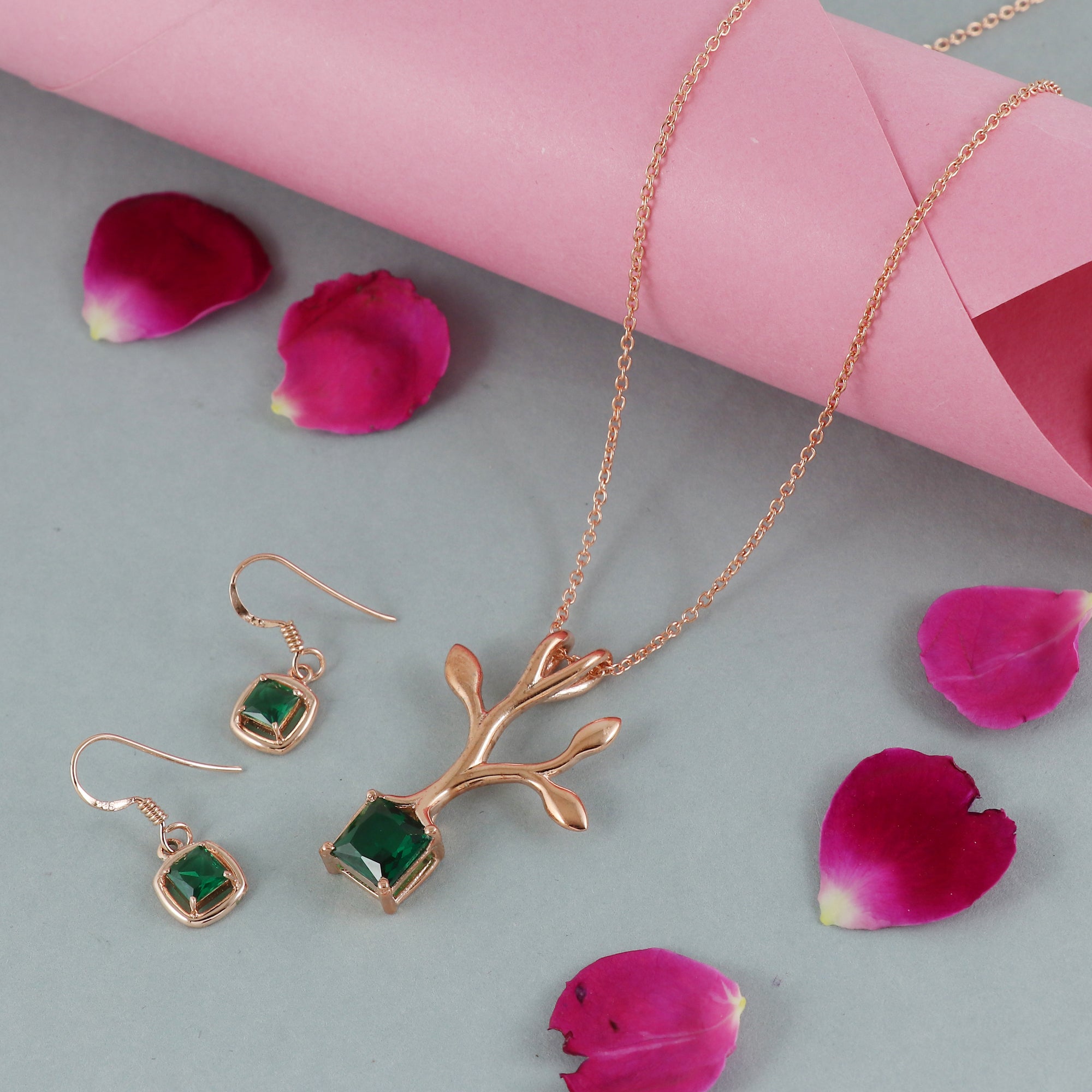 Handcrafted Nature-Inspired Jewelry Set