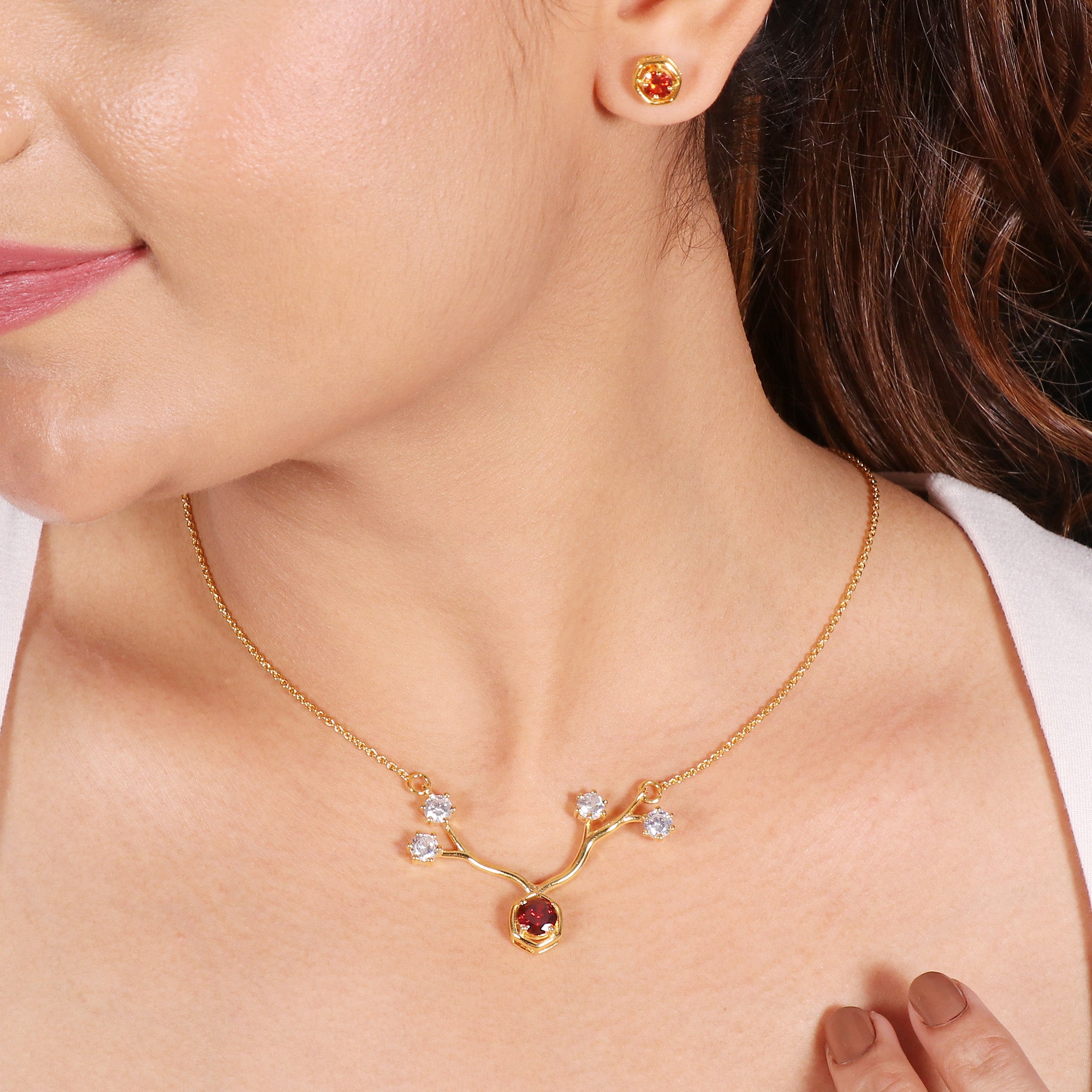 Handcrafted Nature-Inspired Jewelry Set