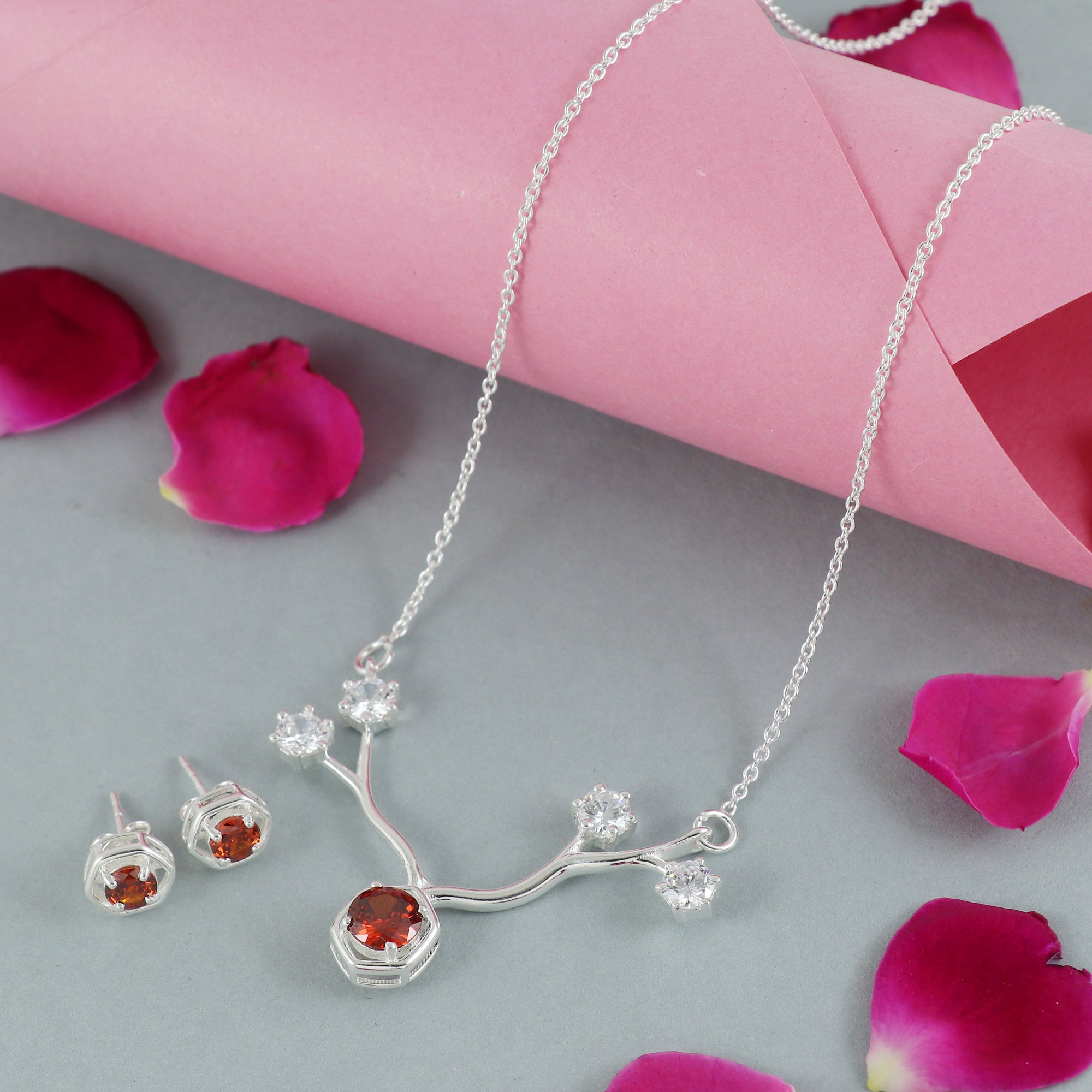 Handcrafted Nature-Inspired Jewelry Set