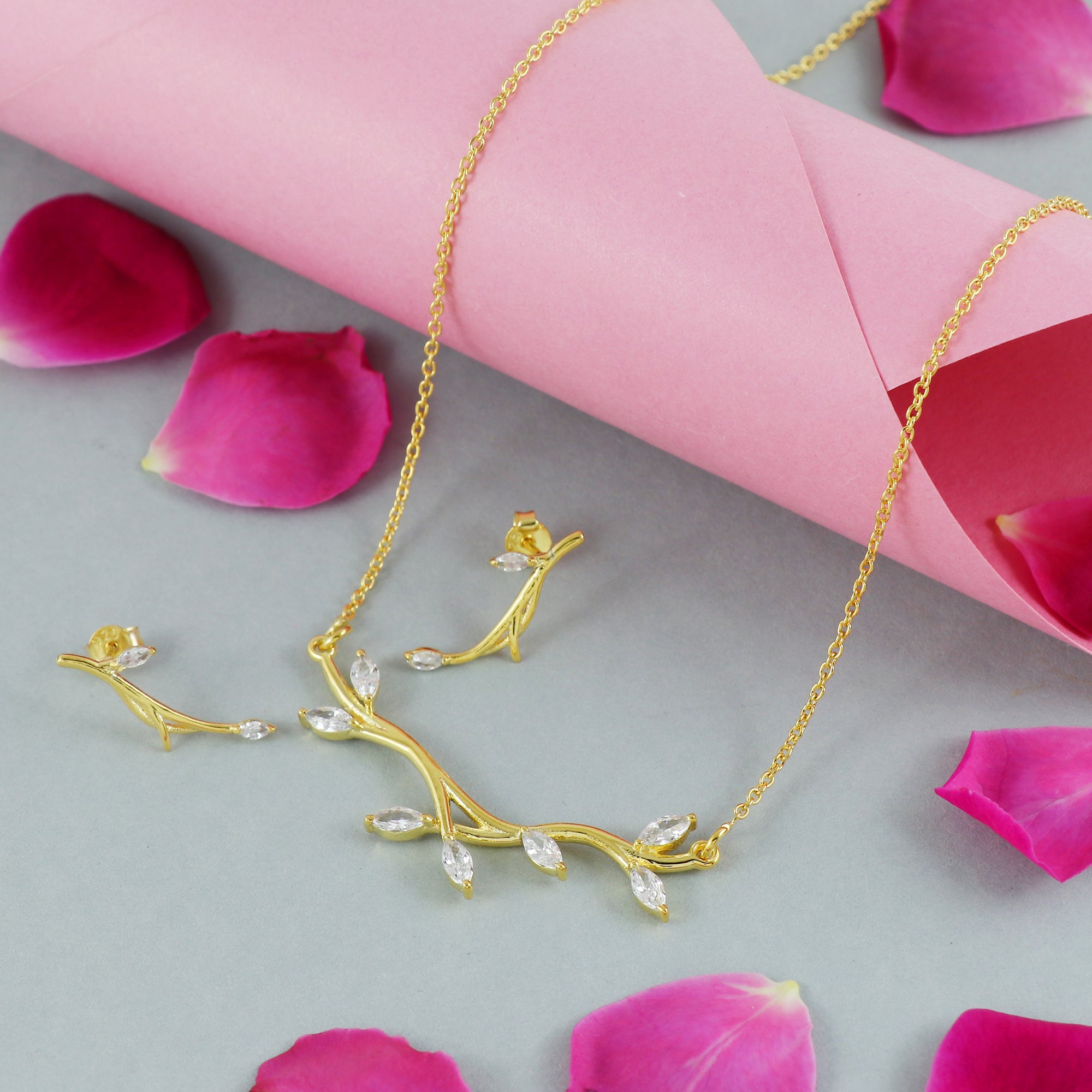 Handcrafted Nature-Inspired Jewelry Set