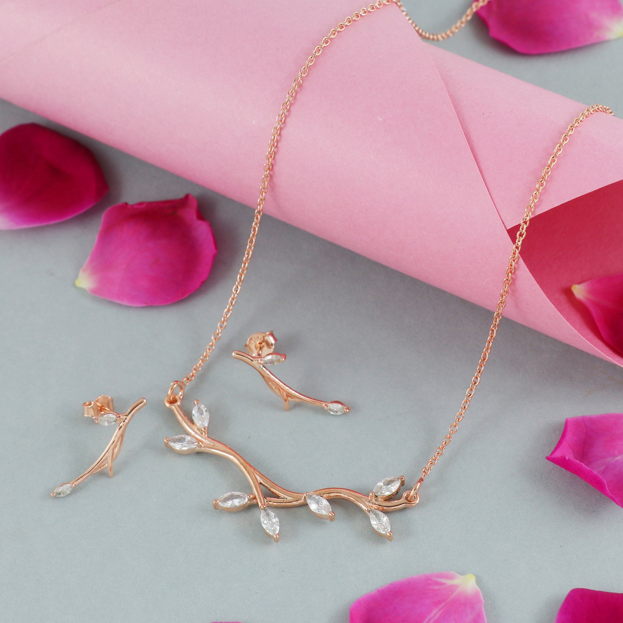 Handcrafted Nature-Inspired Jewelry Set
