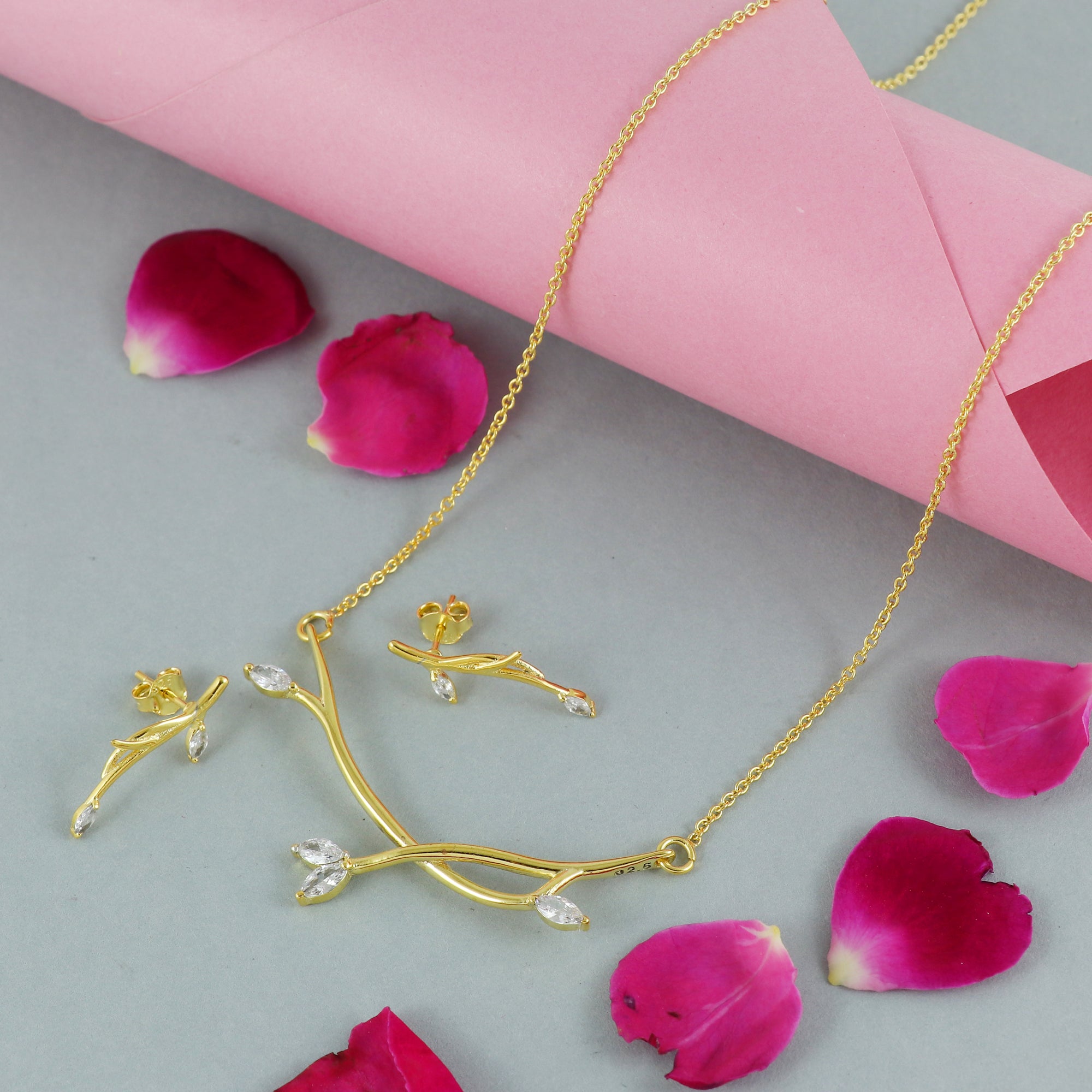 Handcrafted Nature-Inspired Jewelry Set
