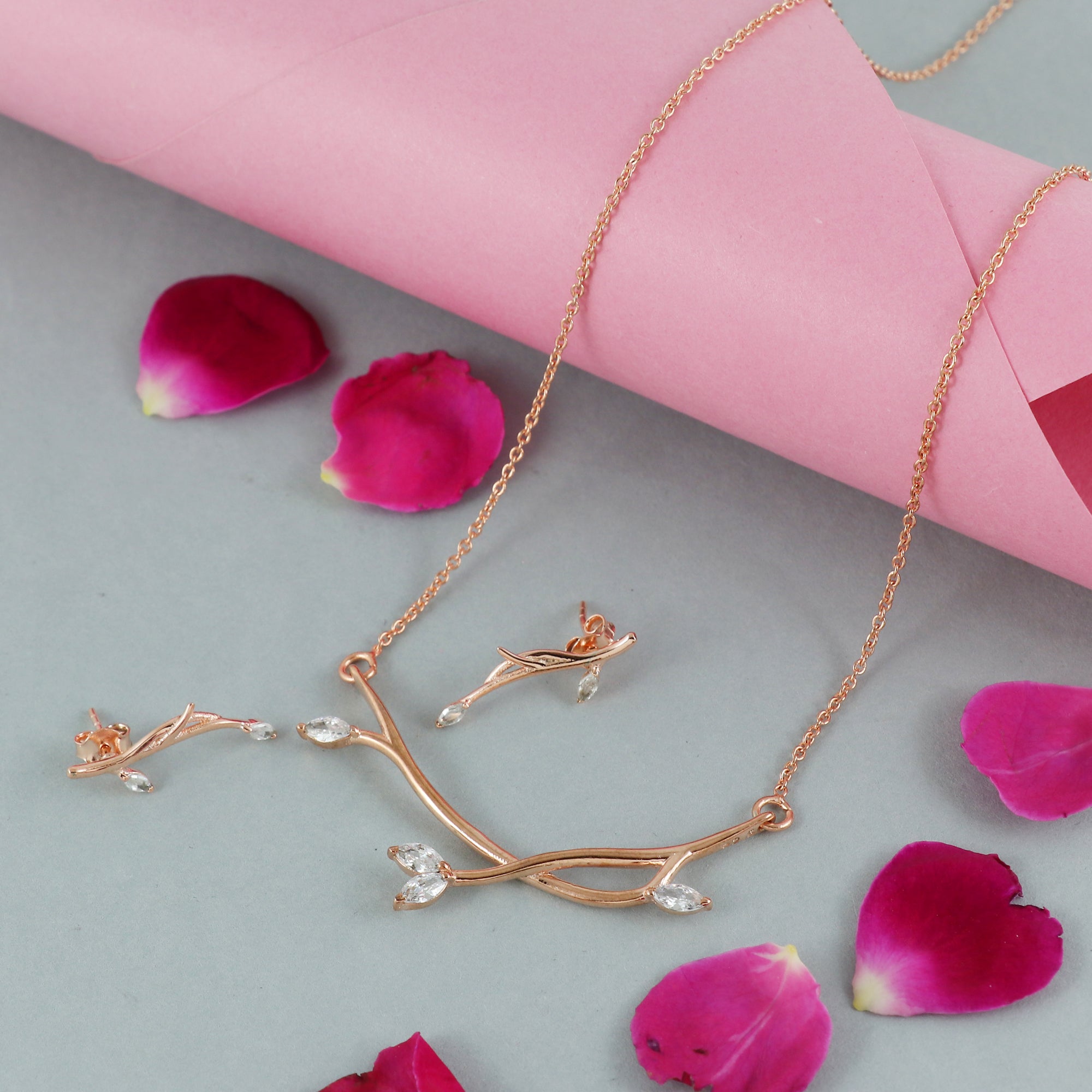 Handcrafted Nature-Inspired Jewelry Set