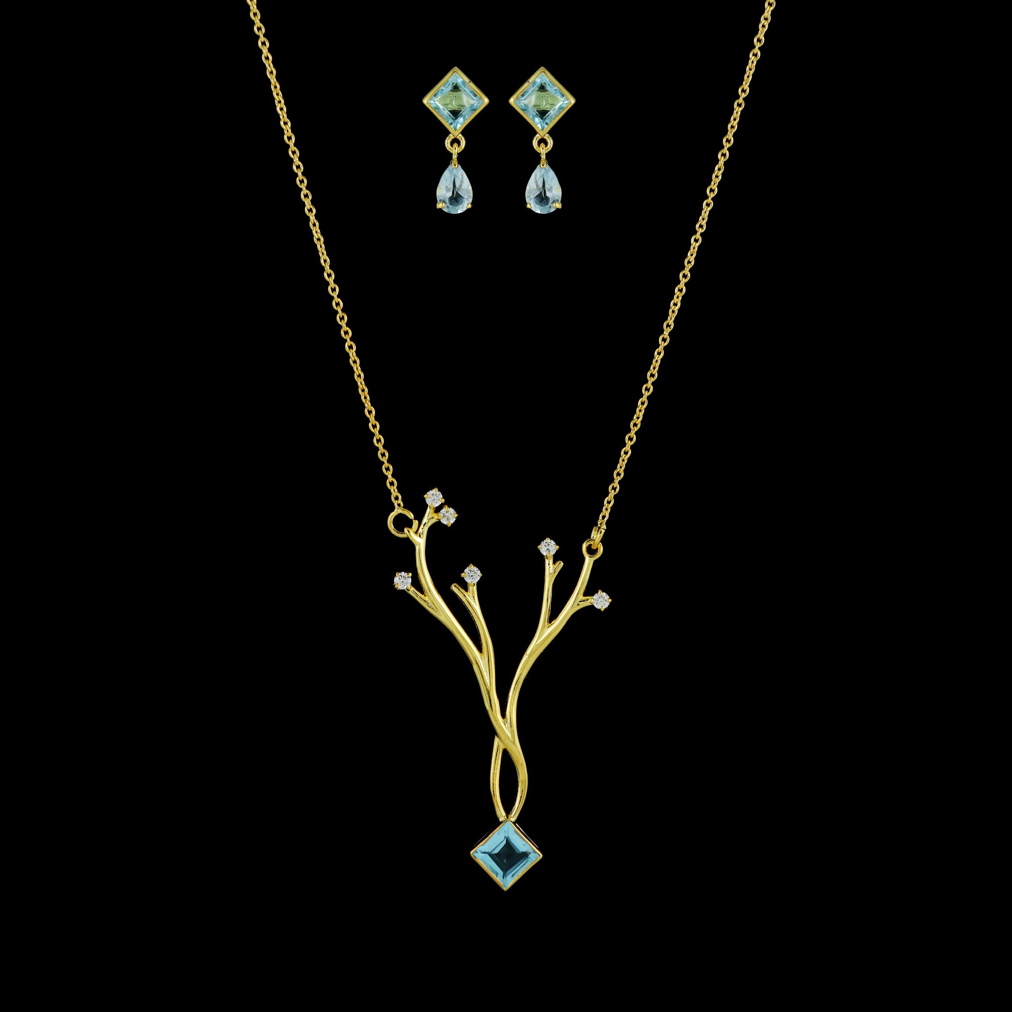 Handcrafted Nature-Inspired Jewelry Set
