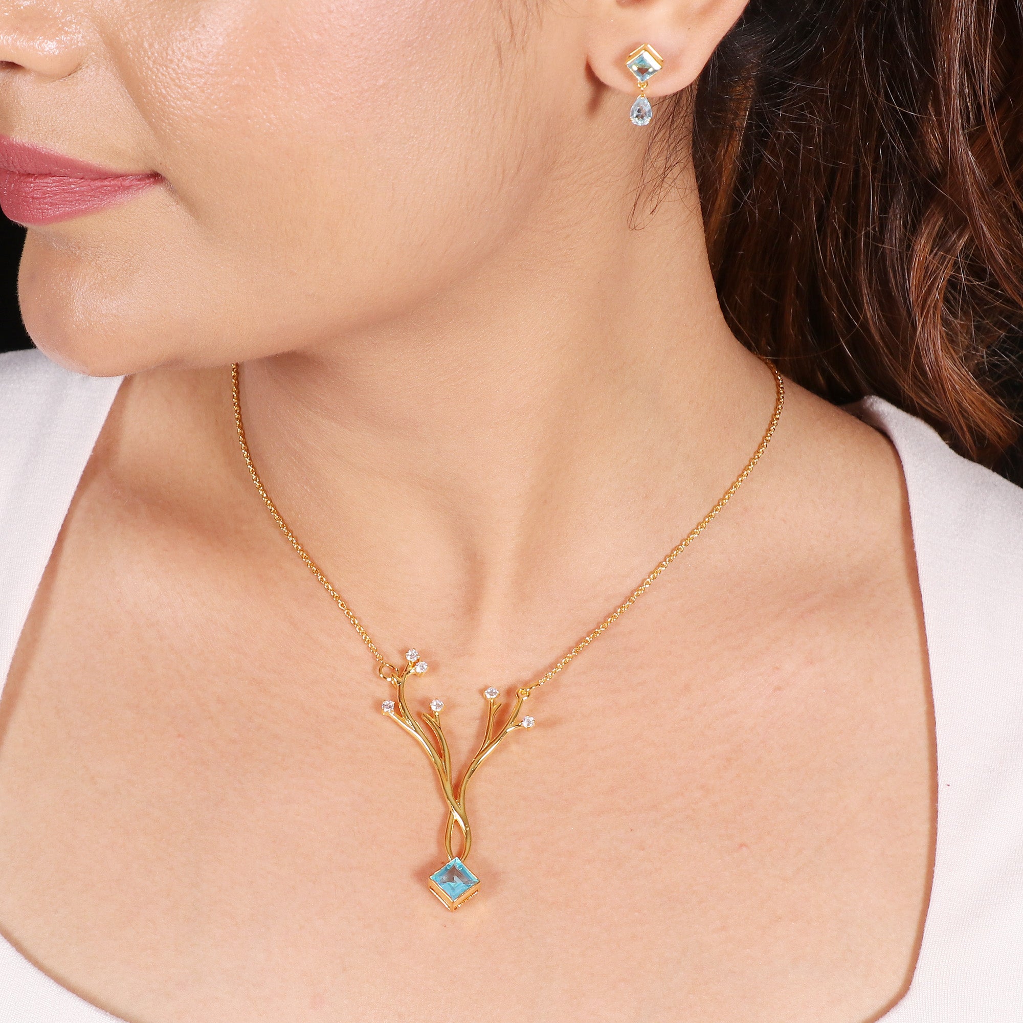 Handcrafted Nature-Inspired Jewelry Set
