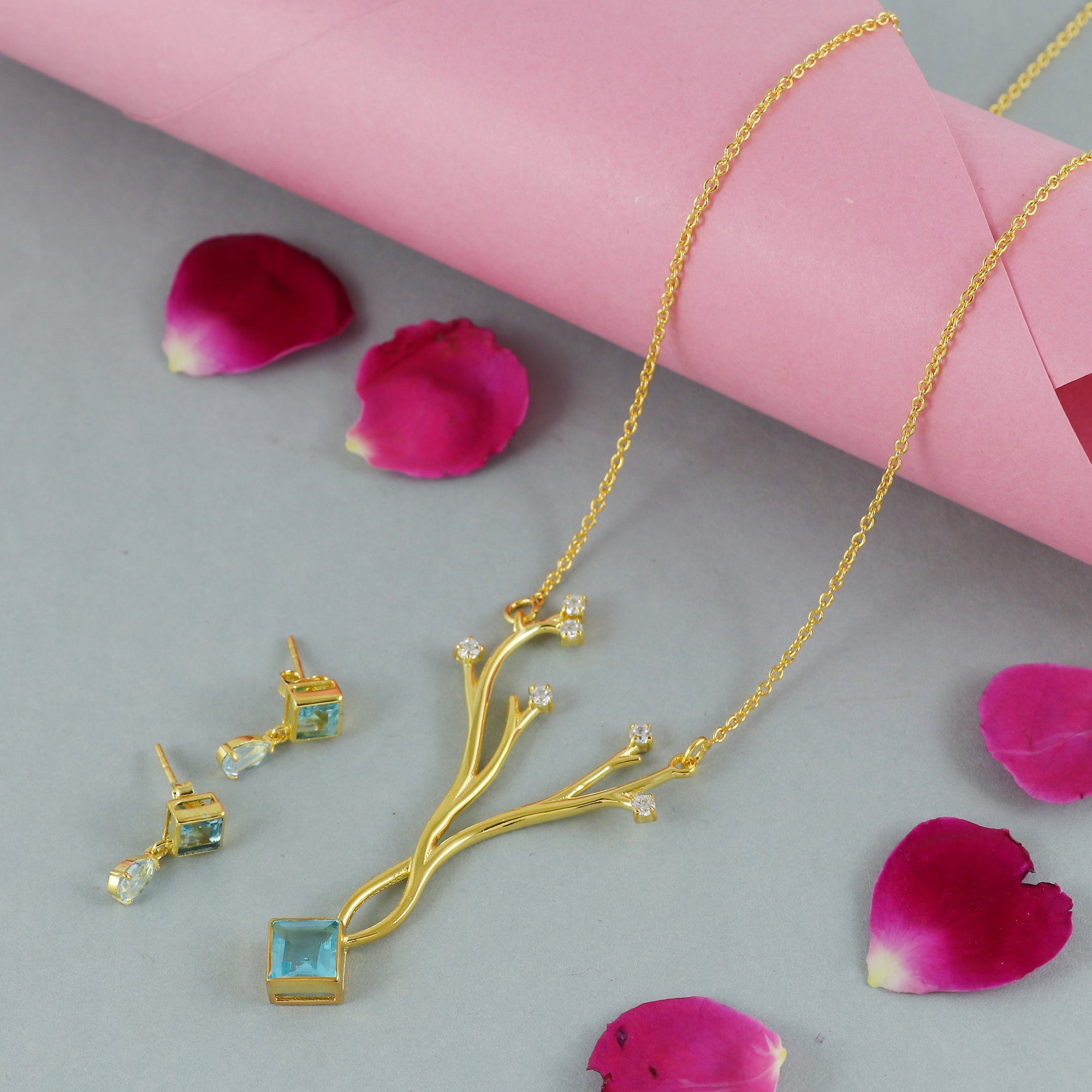 Handcrafted Nature-Inspired Jewelry Set