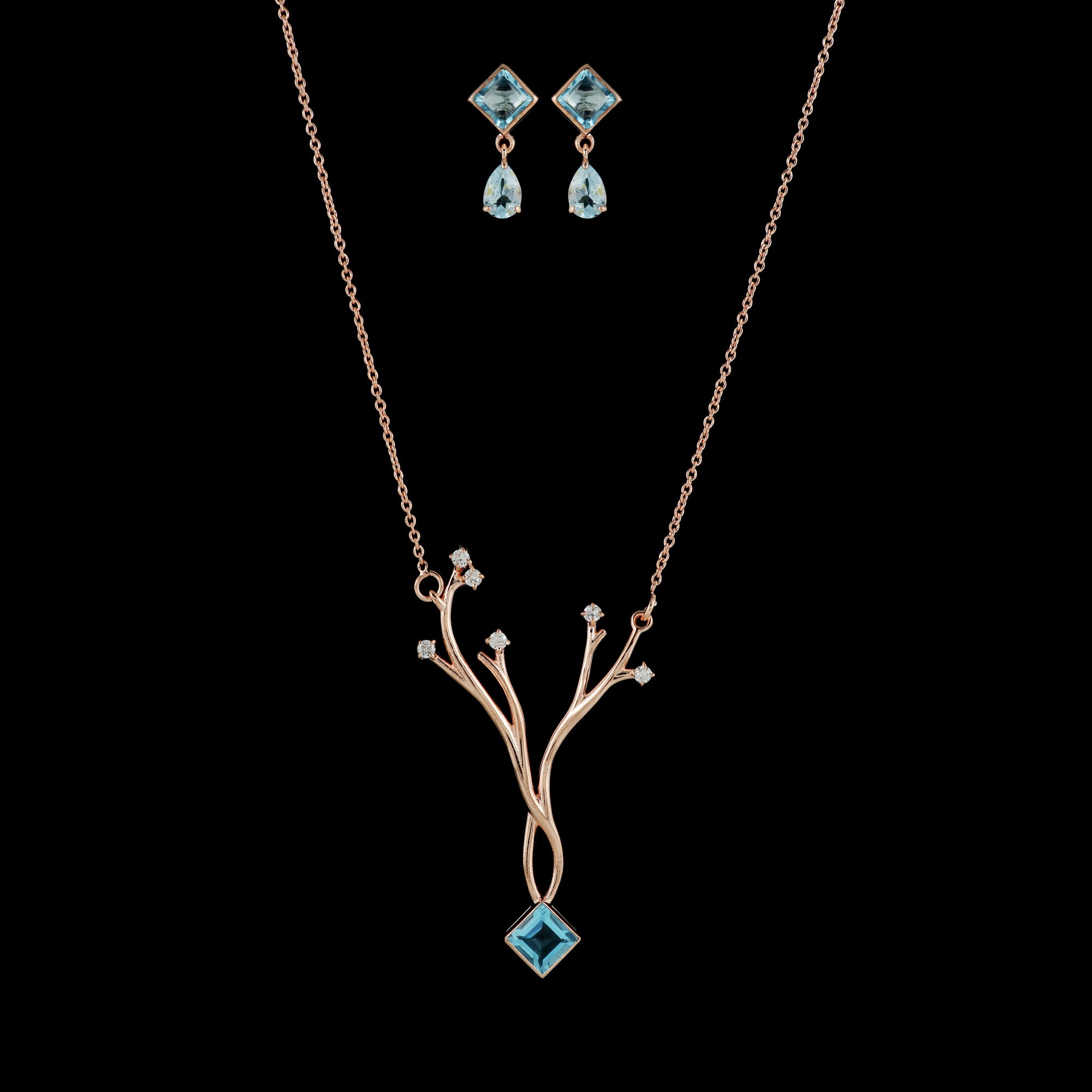 Handcrafted Nature-Inspired Jewelry Set